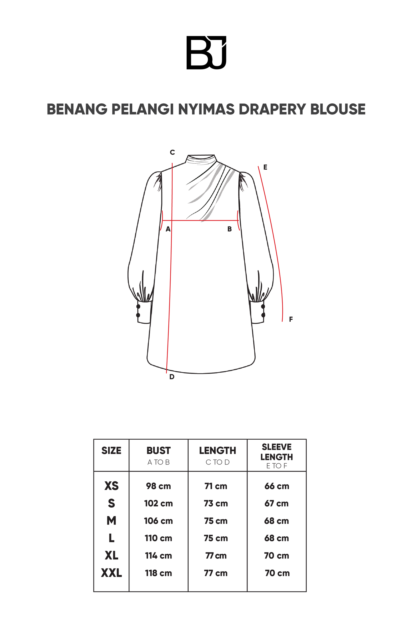Benang Pelangi Nyimas Drapery Blouse - Teal