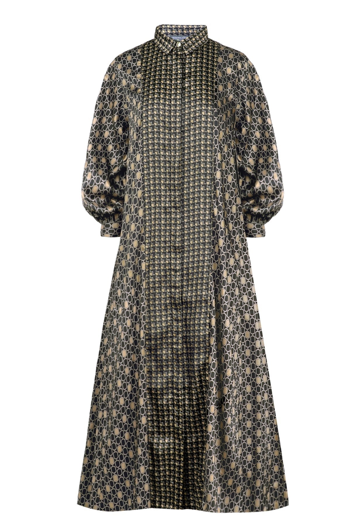 Amona Maxi Dress - Black Benang Jarum Amona Maxi Dress - Black Benang Jarum
