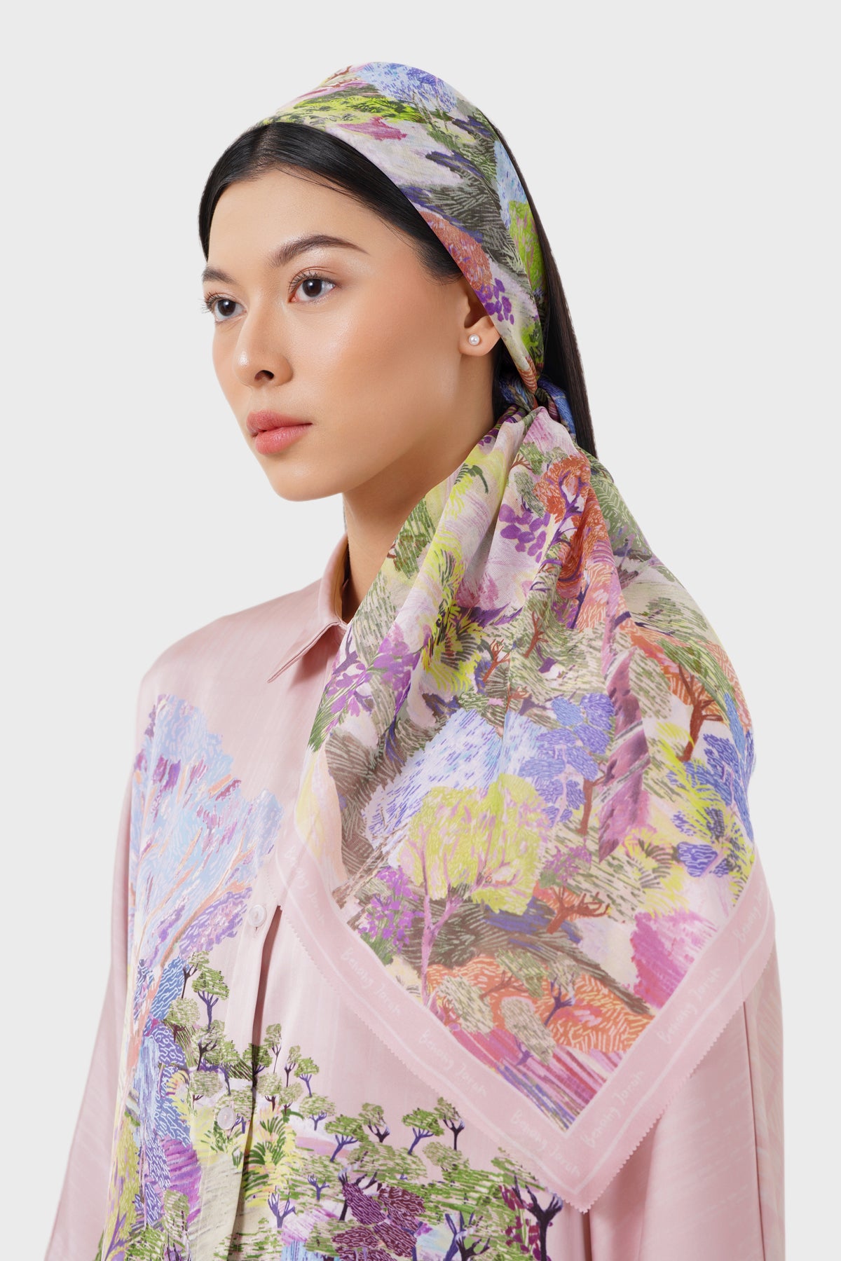 Art De La Nature Scarf - Pink