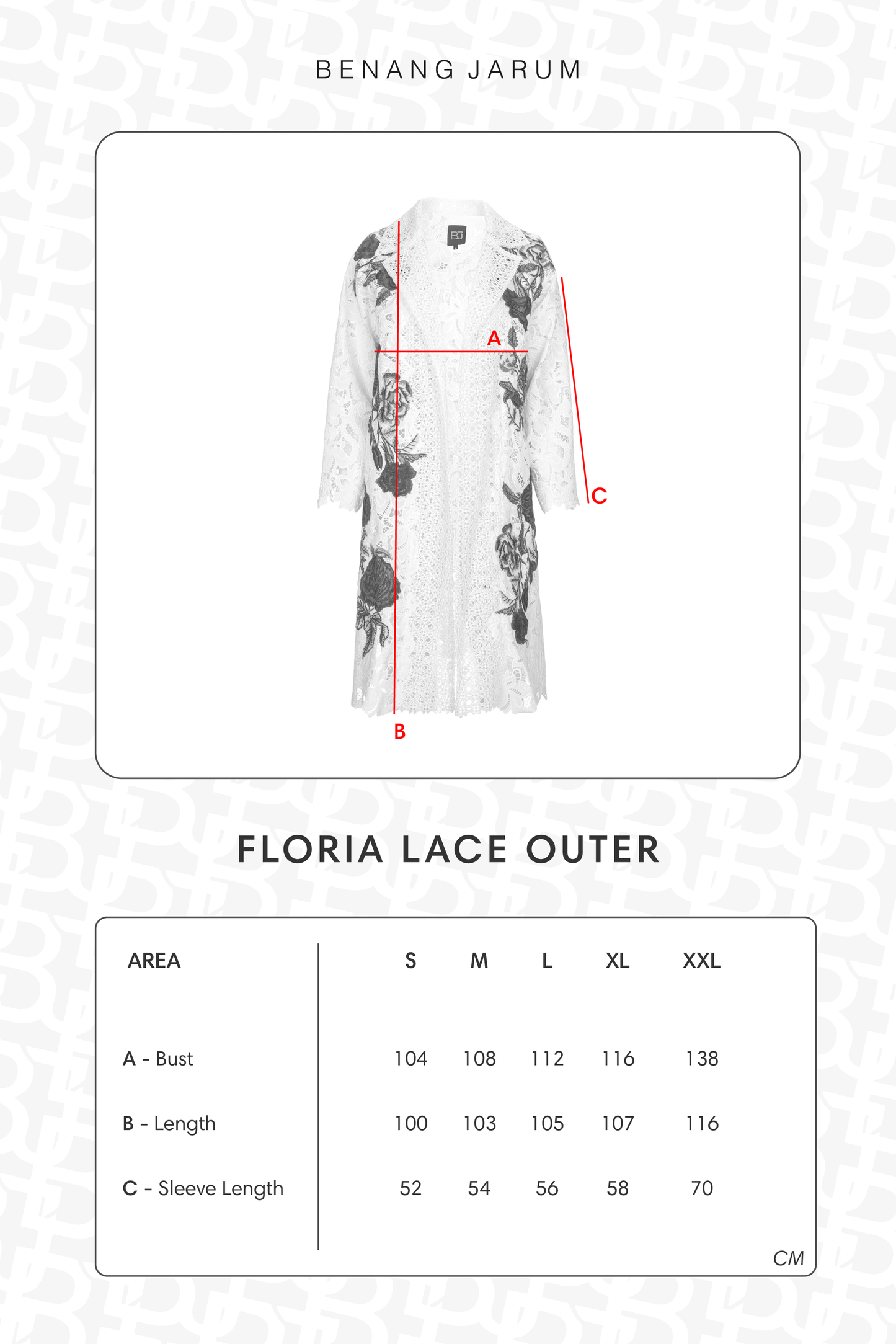 Floria Lace Outer - Sea Salt