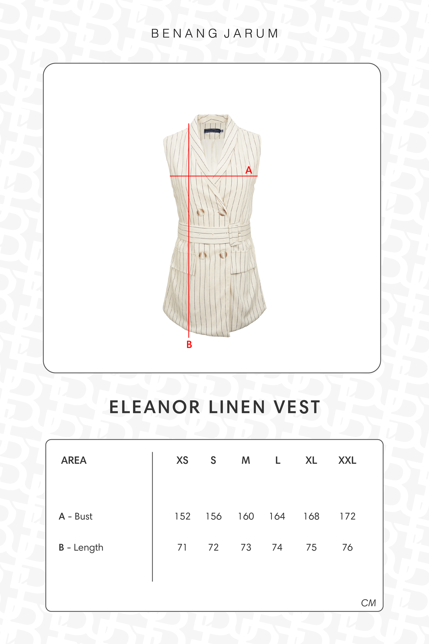 Eleanor Linen Vest - Ivory