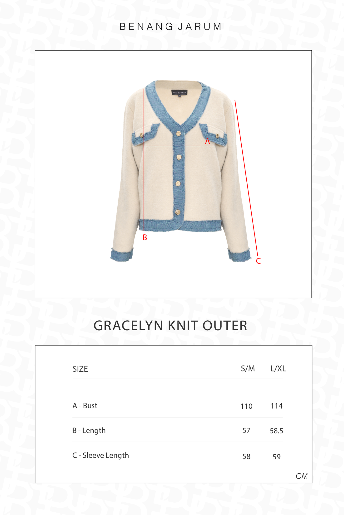 Gracelyn Knit Outer - Light Beige