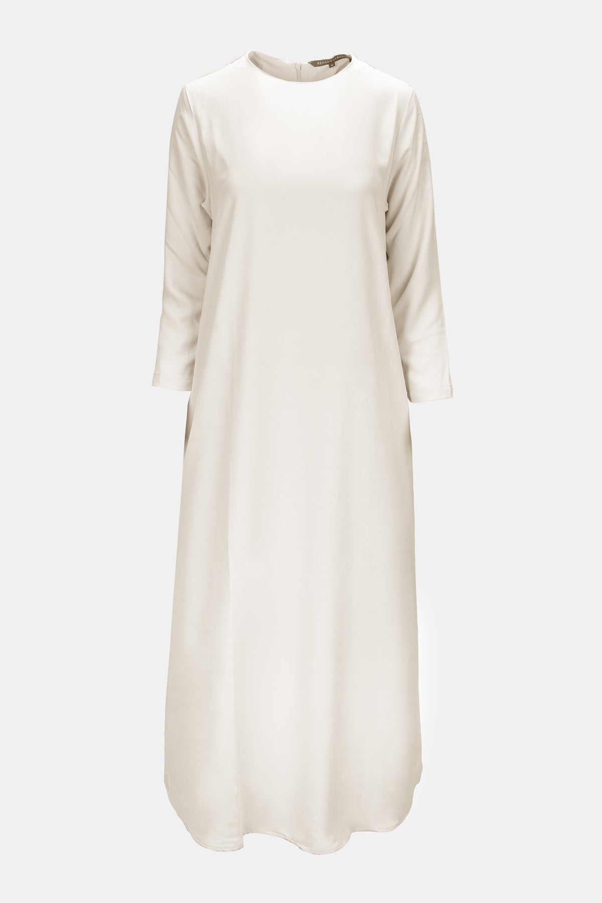 Basic Maxi Dress - Sweet Corn Benang Jarum Basic Maxi Dress - Sweet Corn Benang Jarum