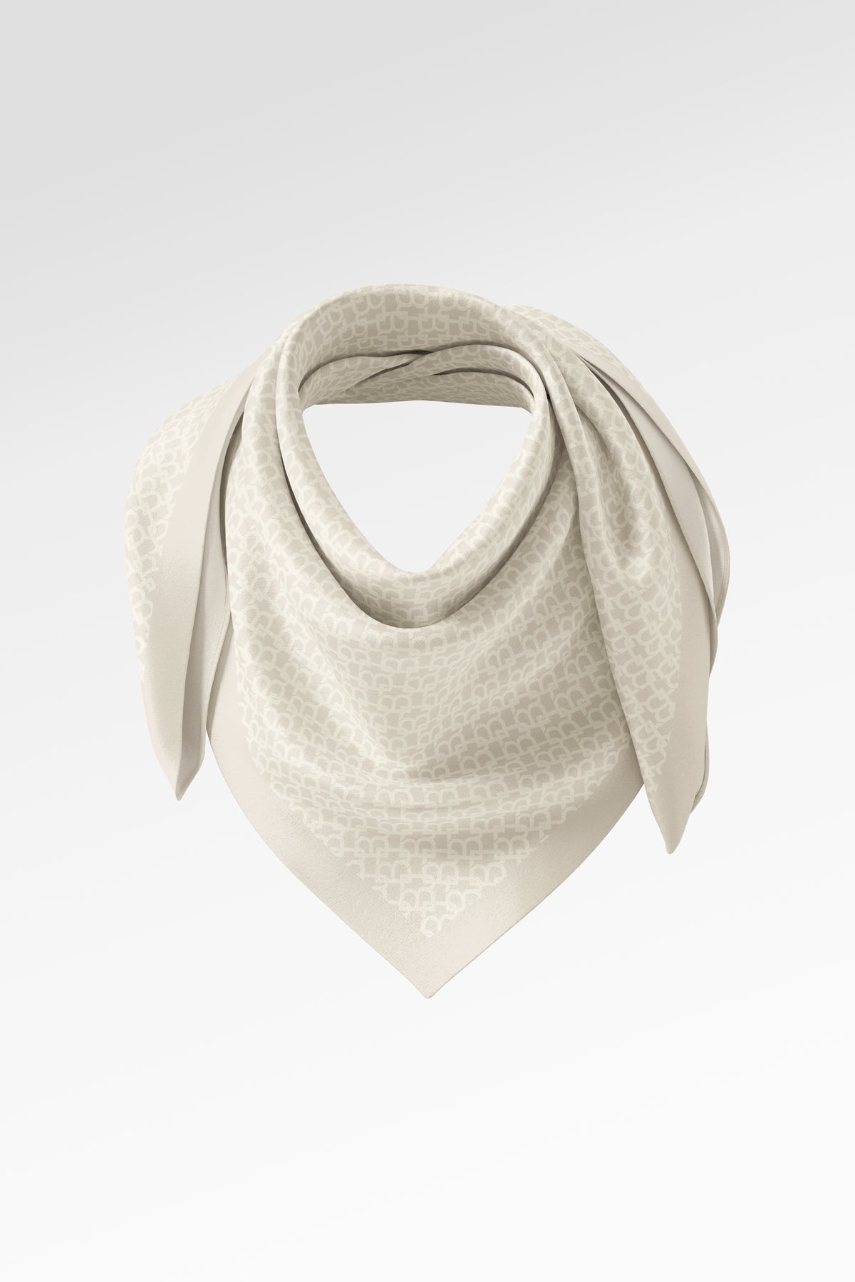 Signature Monogram Scarf - Daisy – Benang Jarum