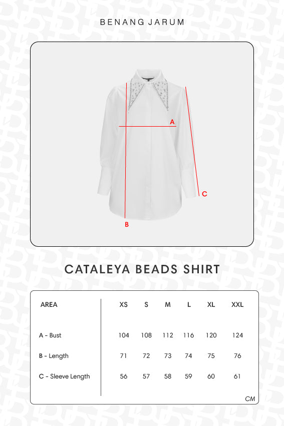 Cataleya Beads Shirt - White