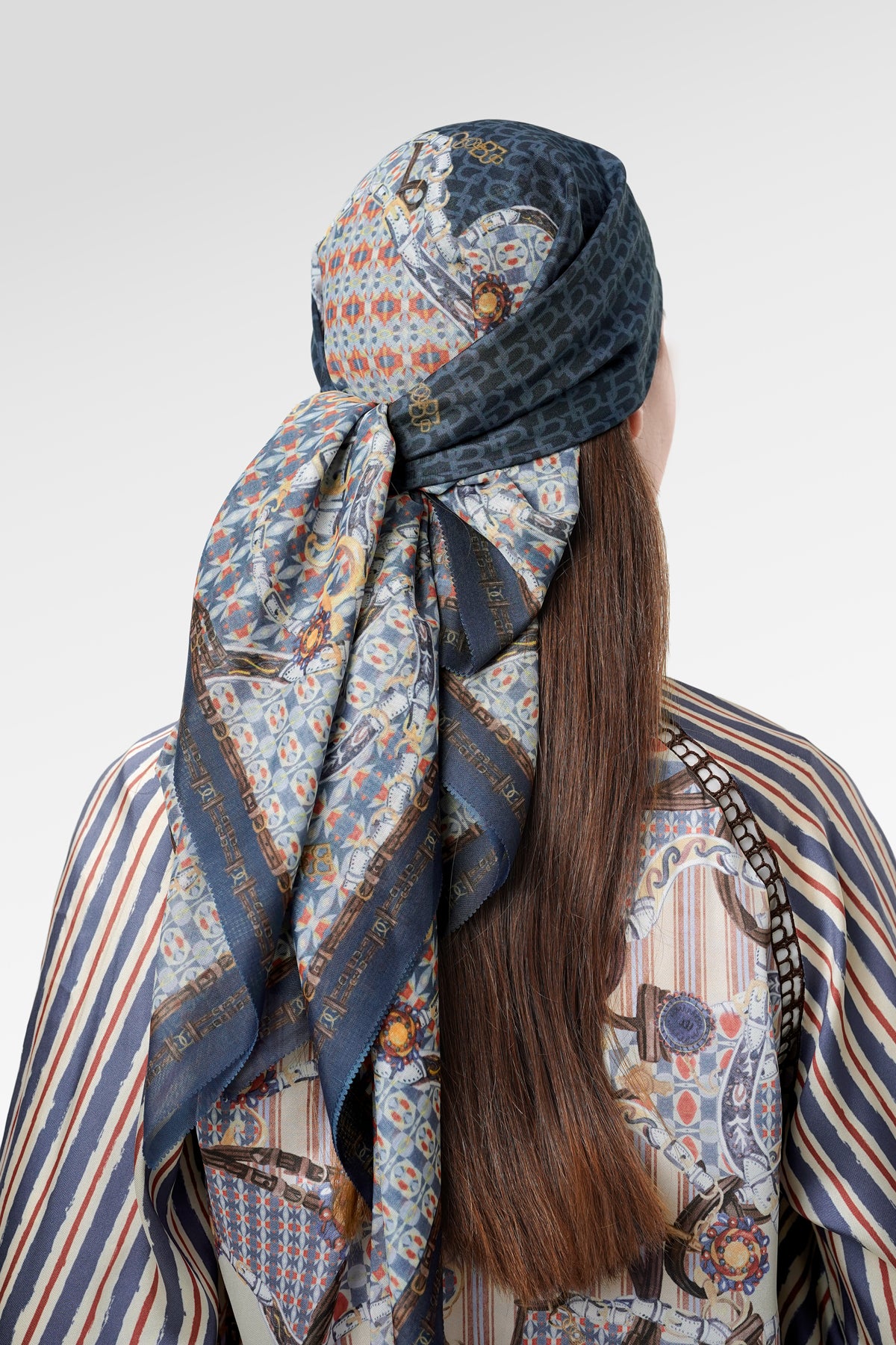 Chainerie Scarf - Azurite