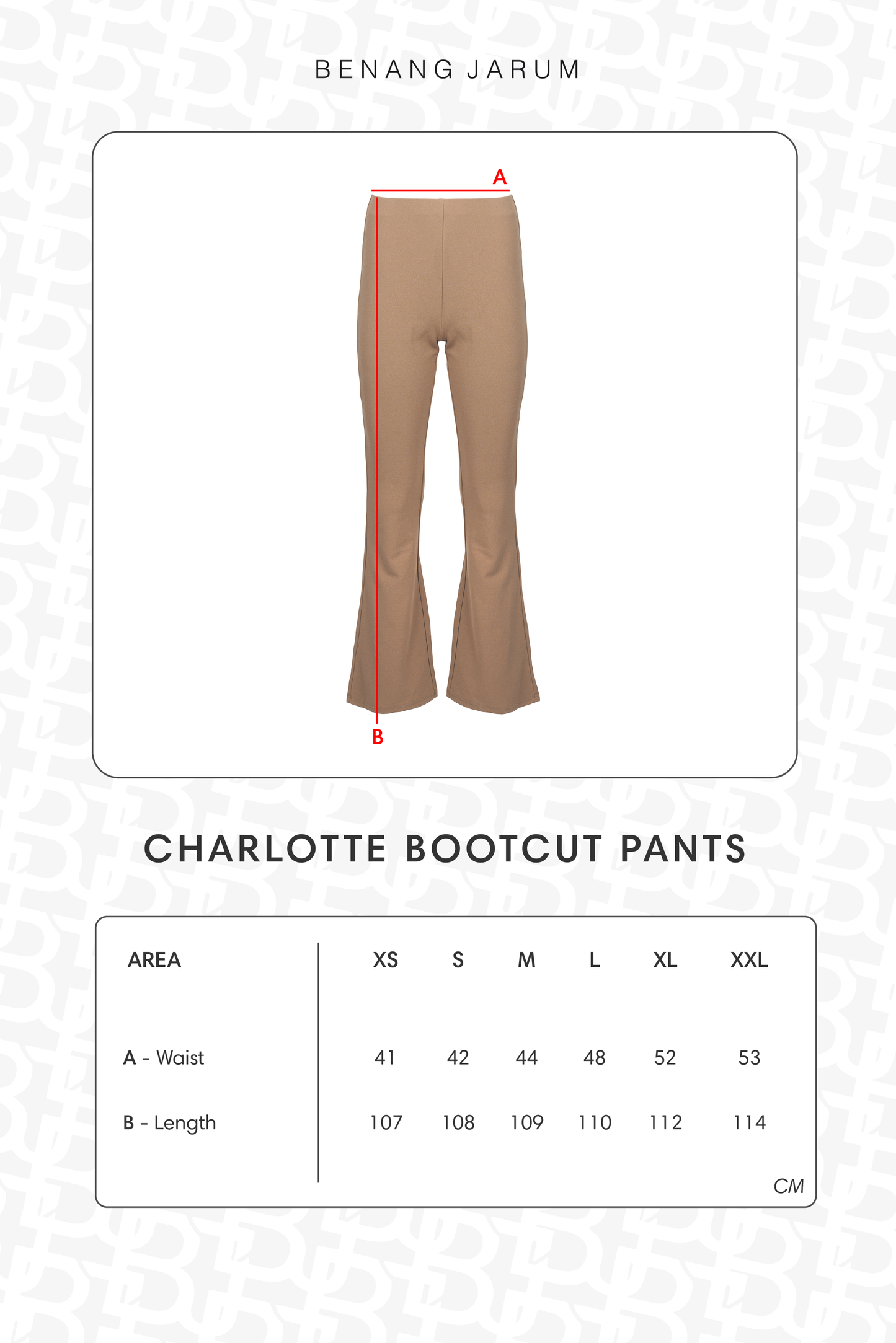 Charlotte Bootcut Pants - Caramel