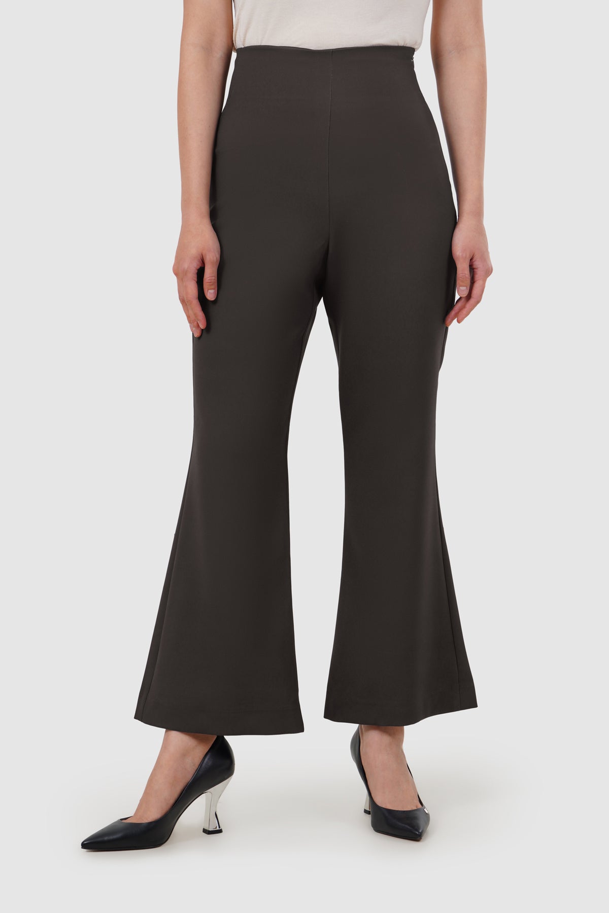 Clea Set Shirt - Mocha Mousse