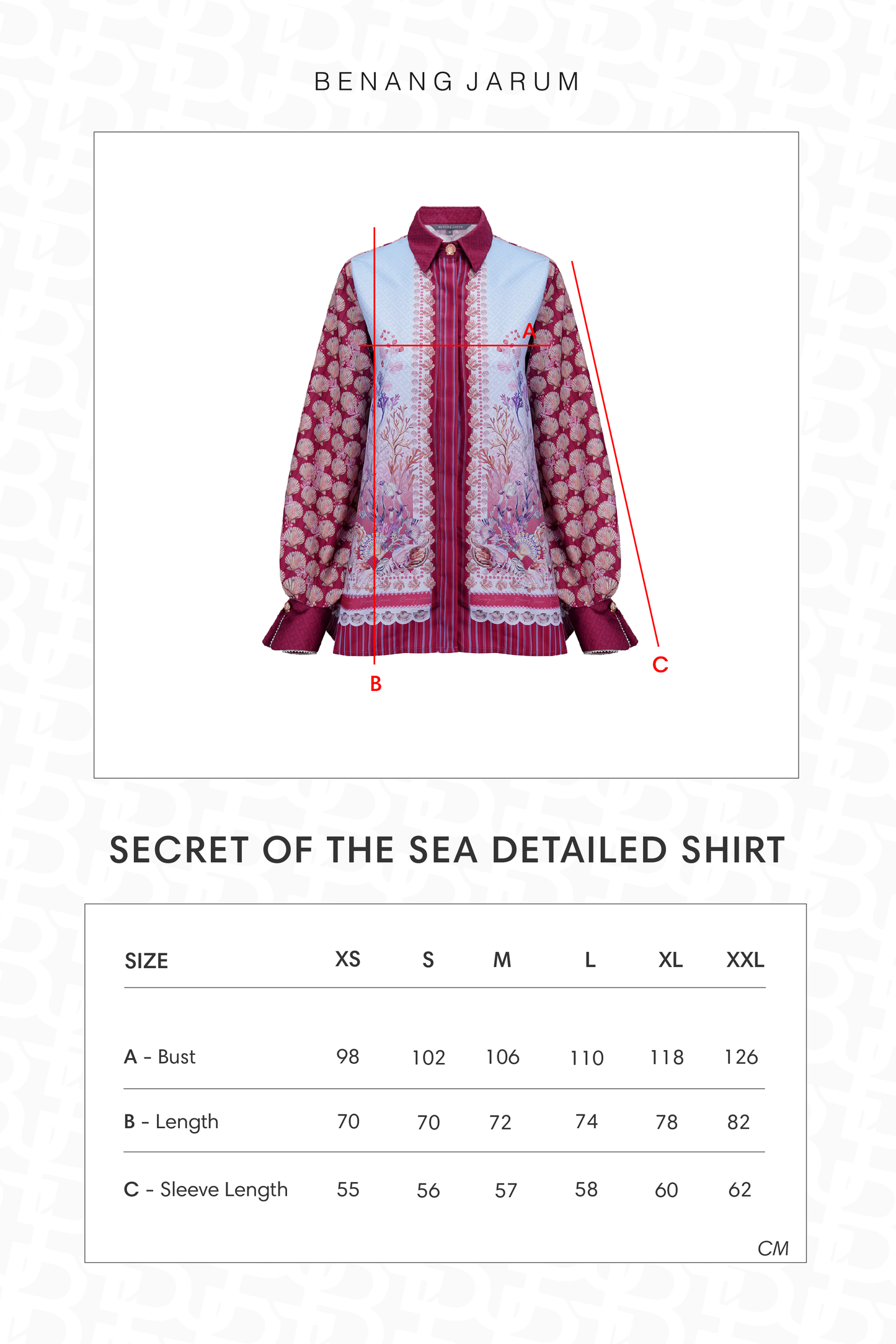Secret Of The Sea Detailed Shirt - Starfish