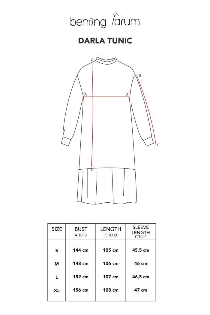 Darla Tunic - Maroon