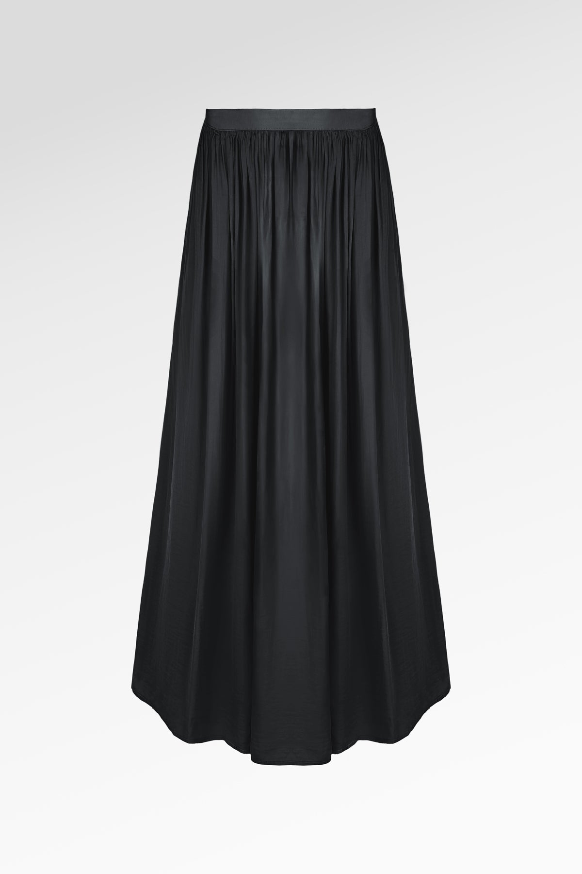 Denna Gather Skirt - Black – Benang Jarum