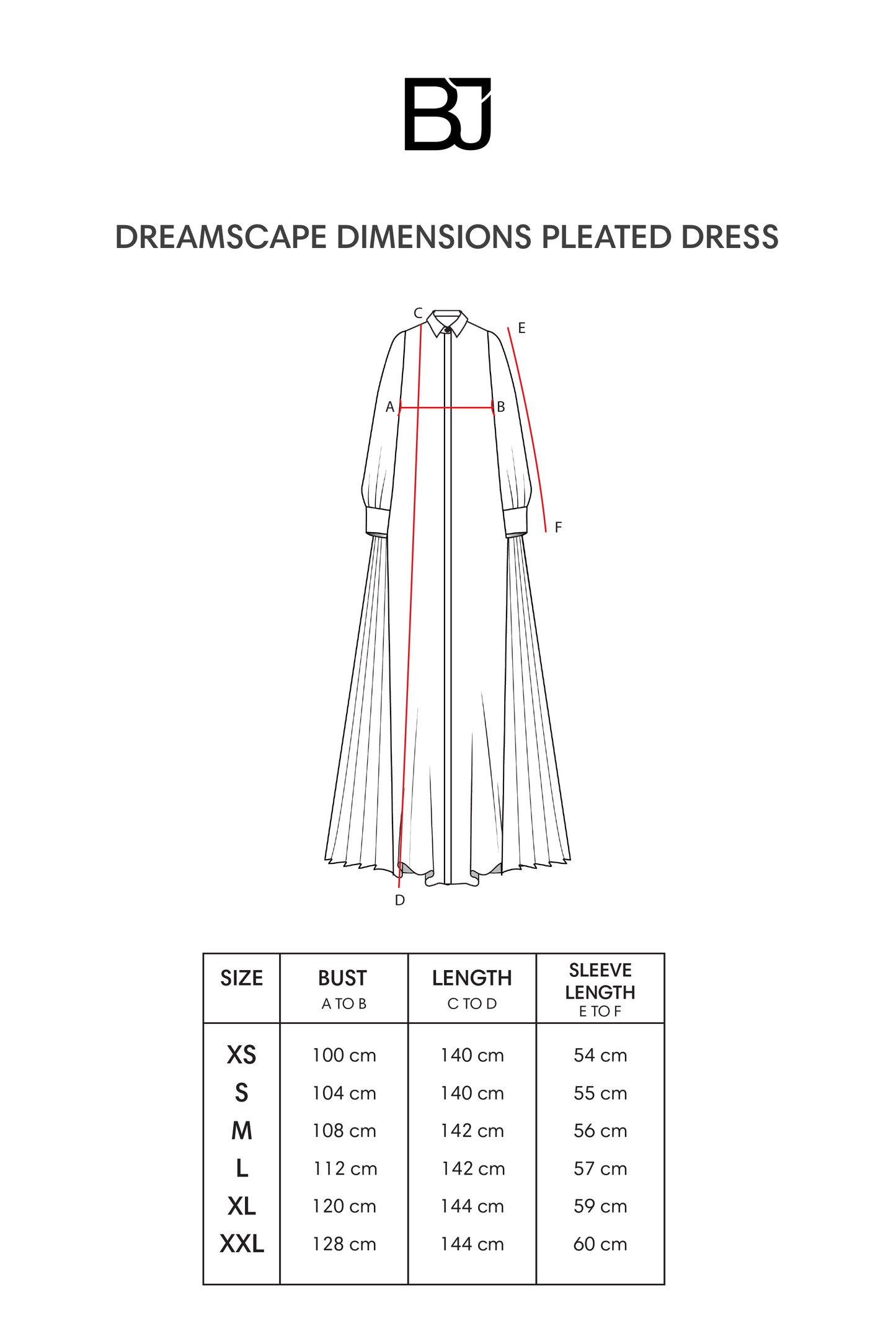 Dreamscape Dimensions Pleated Dress - Noir