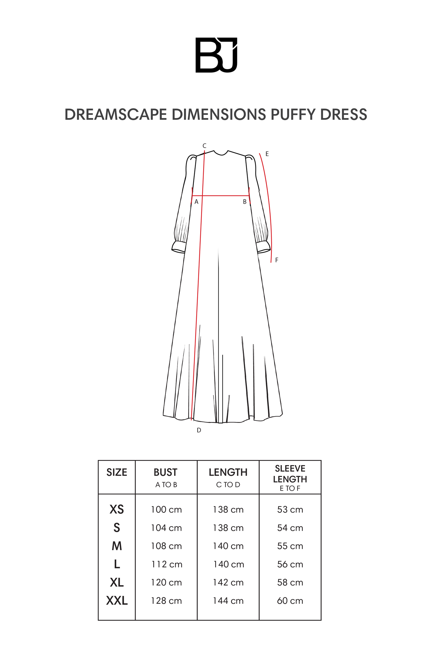 Dreamscape Dimensions Puffy Dress - Noir
