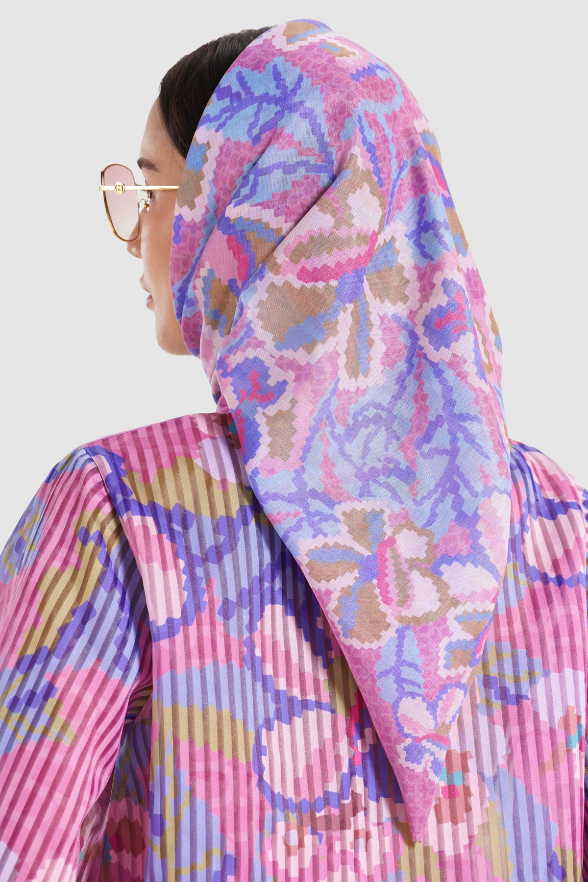 Eclora Scarf - Bougenville