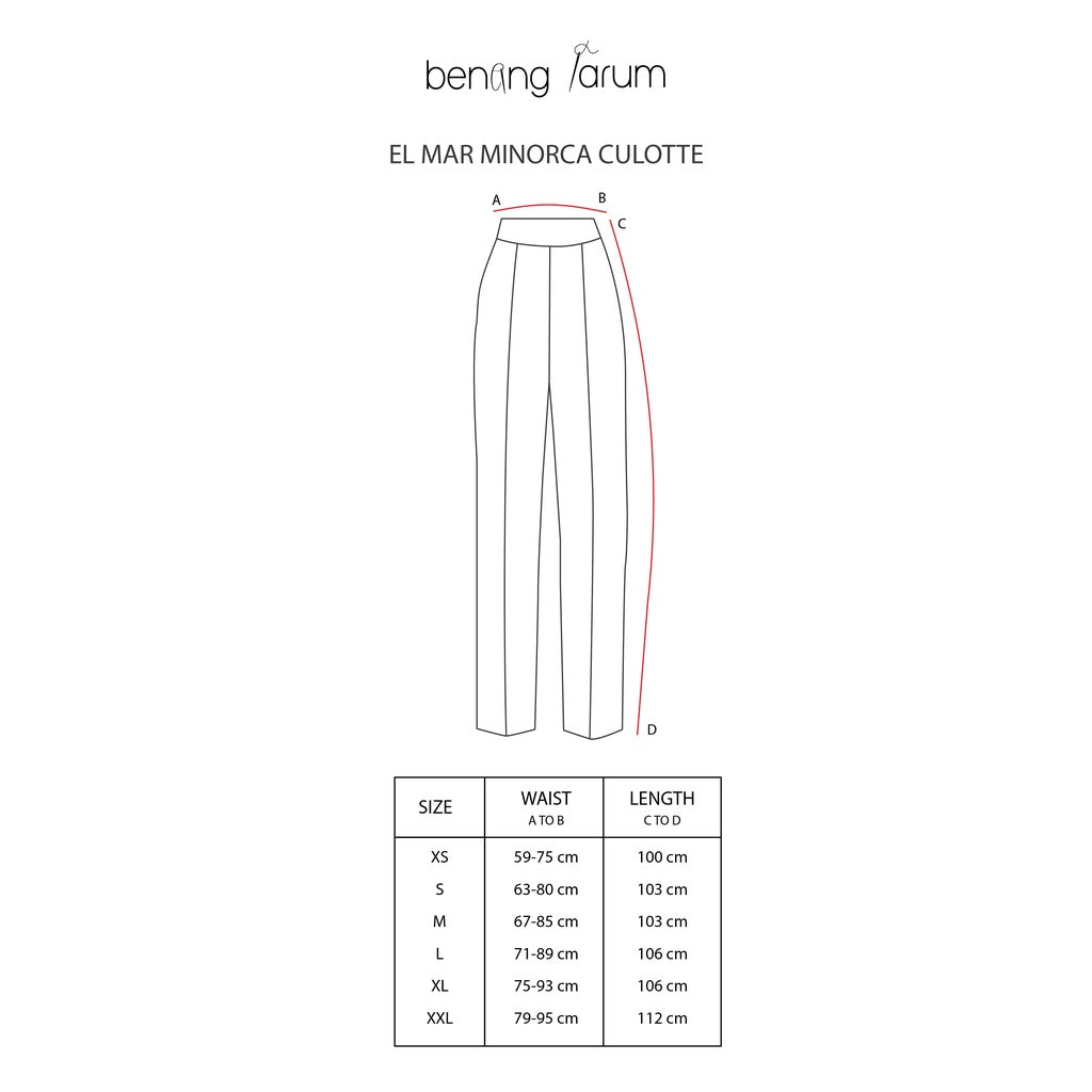 El Mar Minorca Culotte - Blue