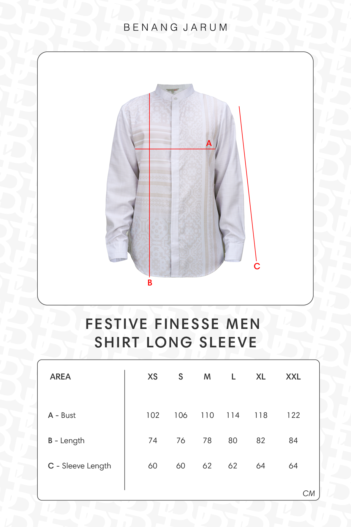 Festive Finesse Men Shirt Long Sleeve - Black