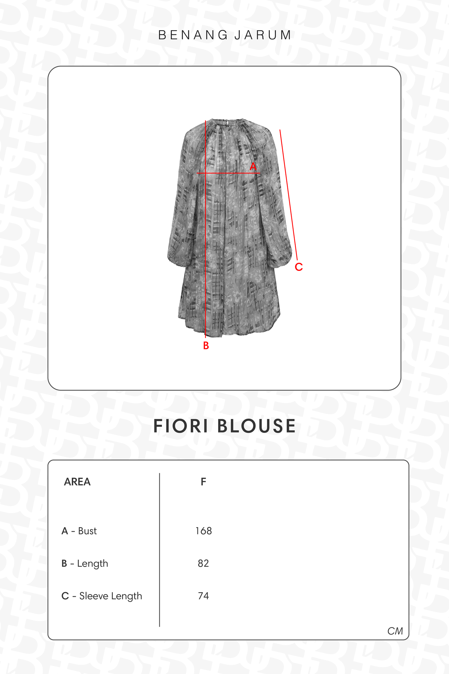 Fiori Blouse - Midnight