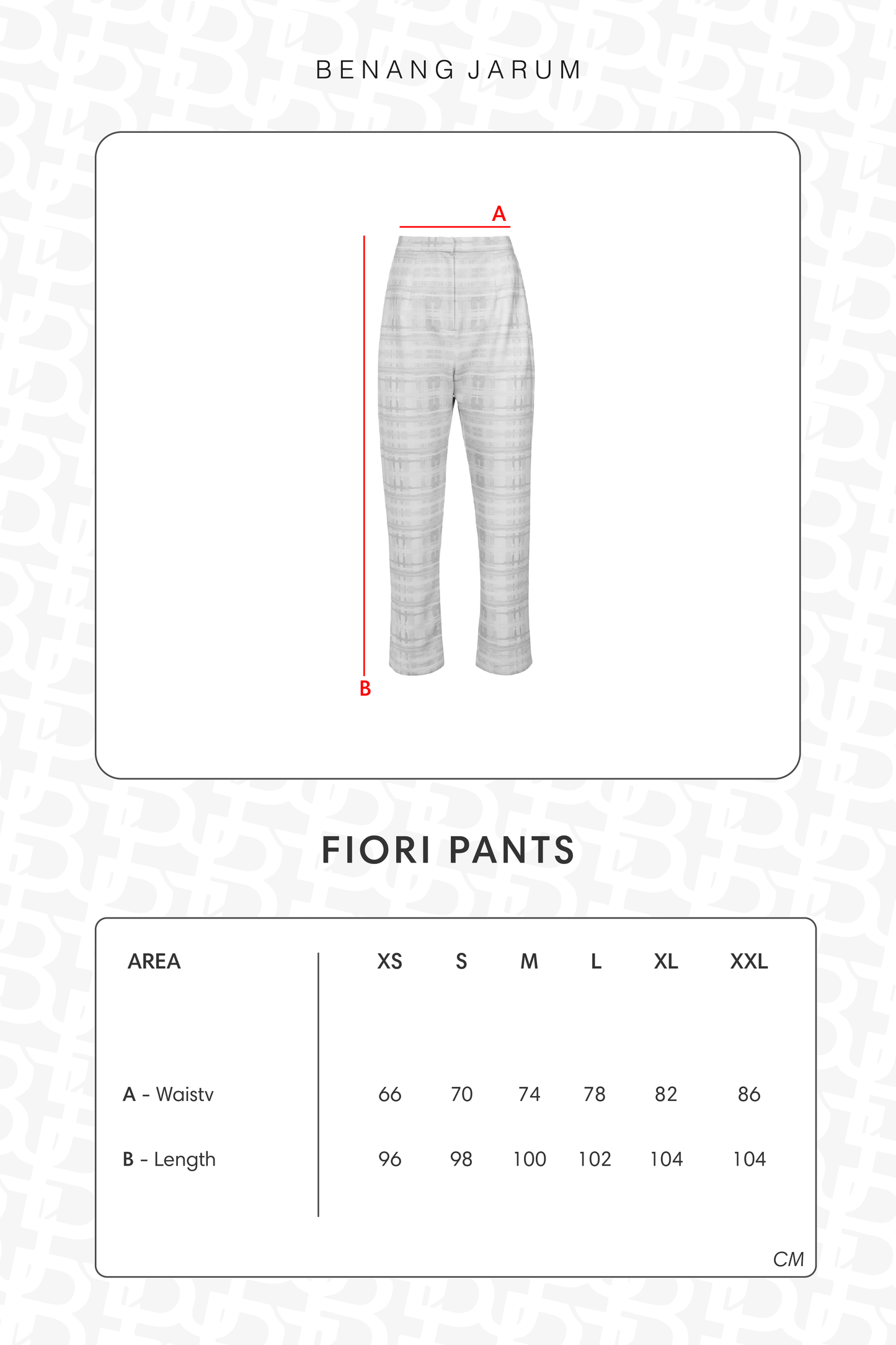 Fiori Pants - Skyway