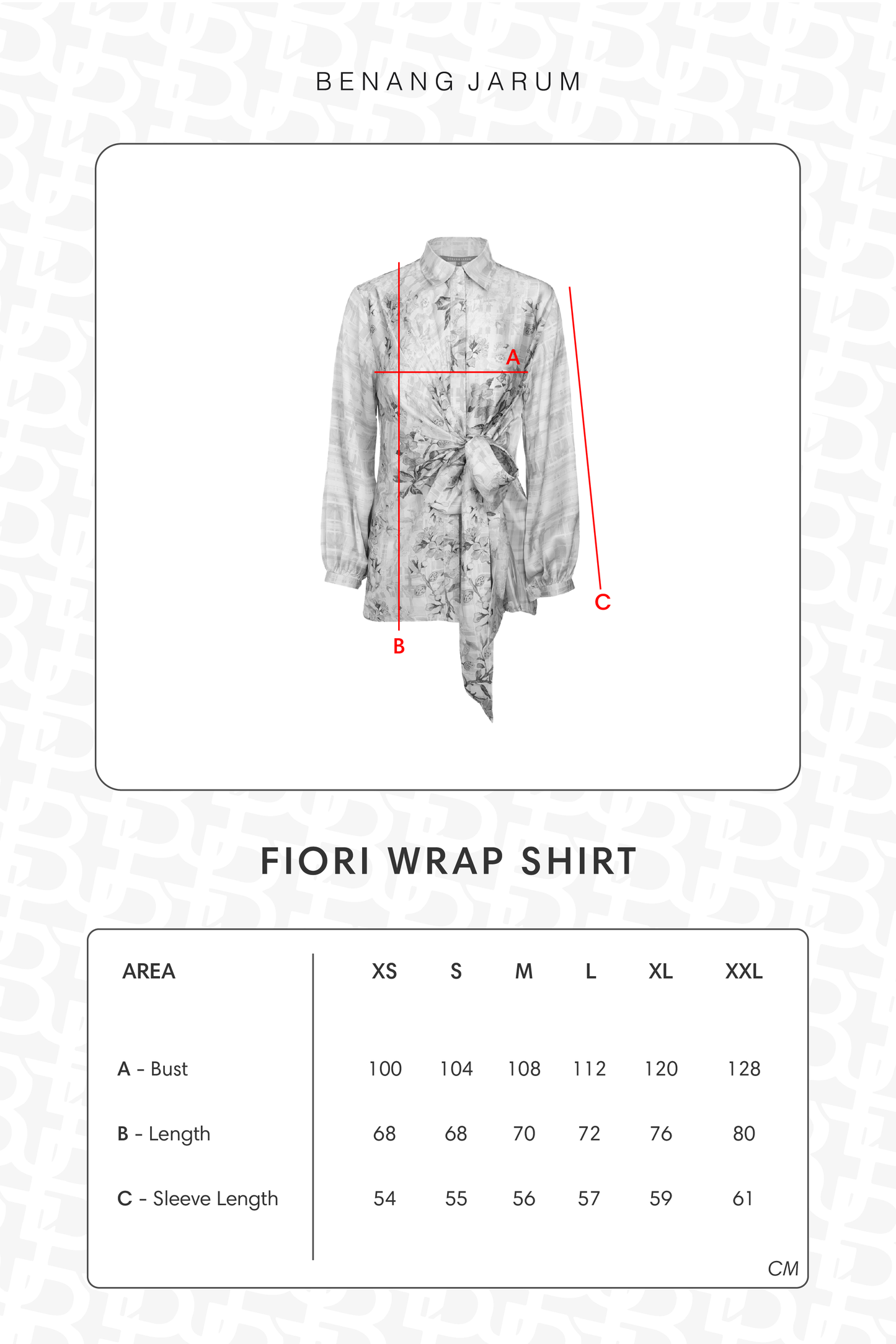 Fiori Wrap Shirt - Meadow