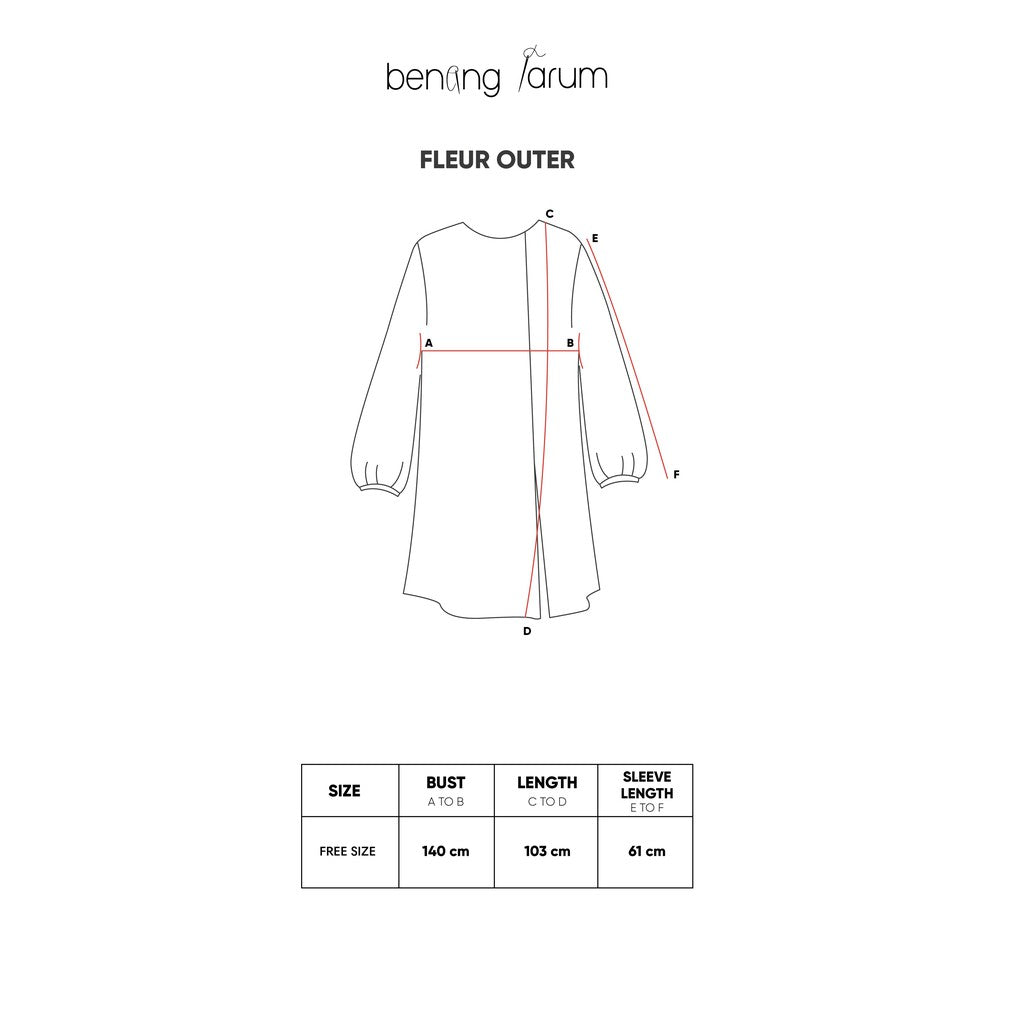 Grey Fleur Outer