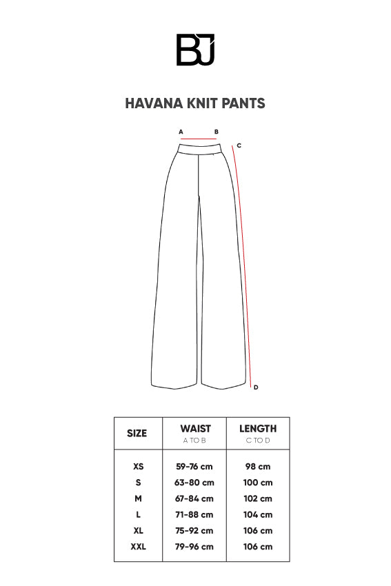 Havana Knit Pants - Grey