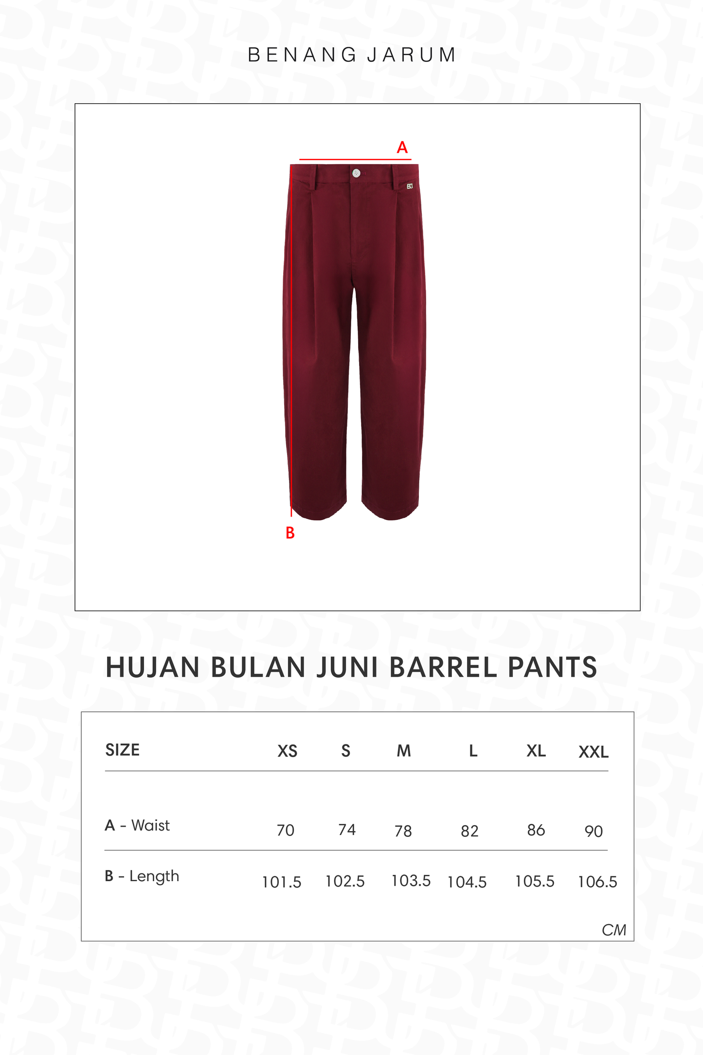 HBJ Barrel Pants - Senja Merona