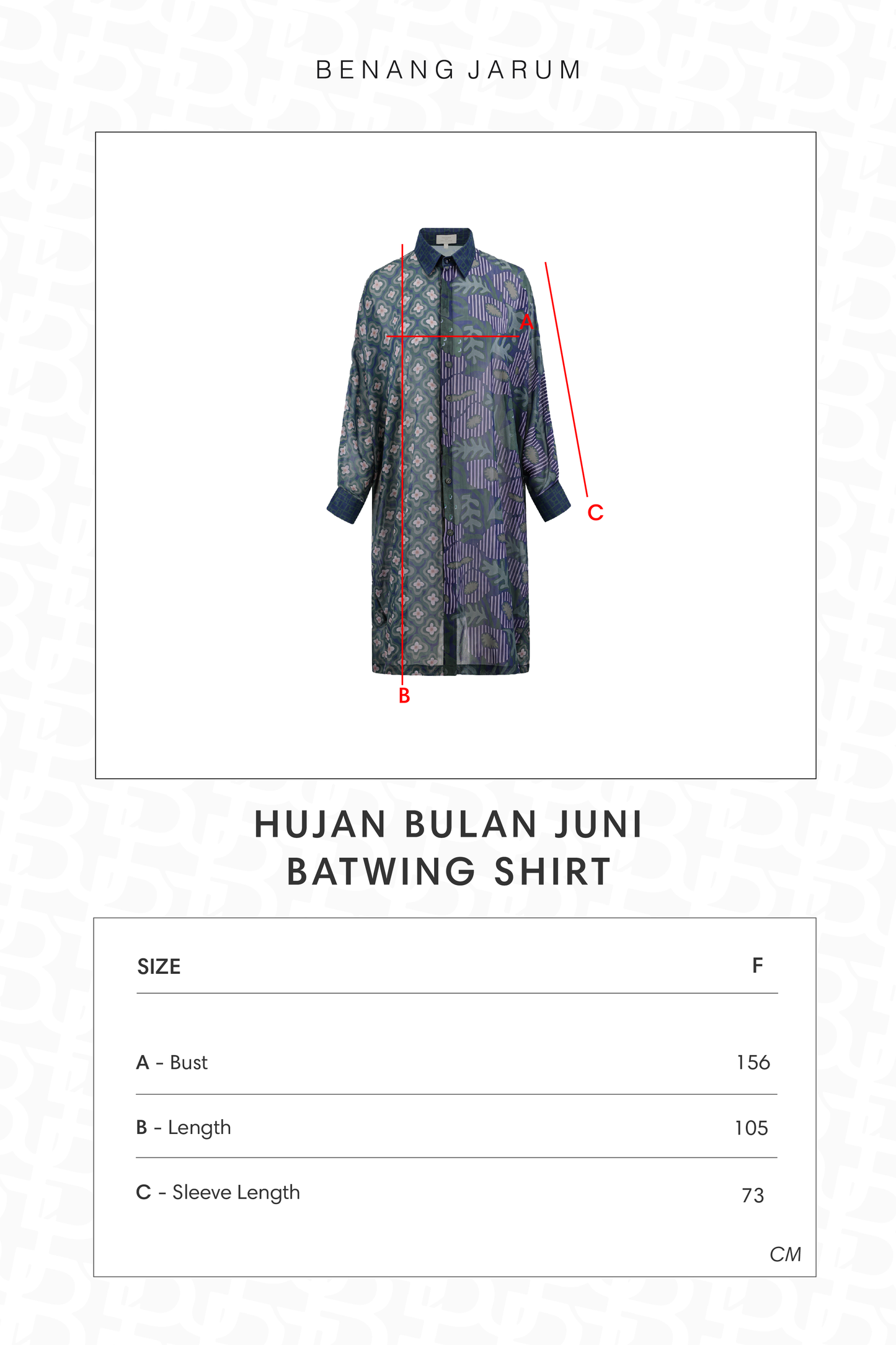 HBJ Batwing Shirt - Rimbu Abadi