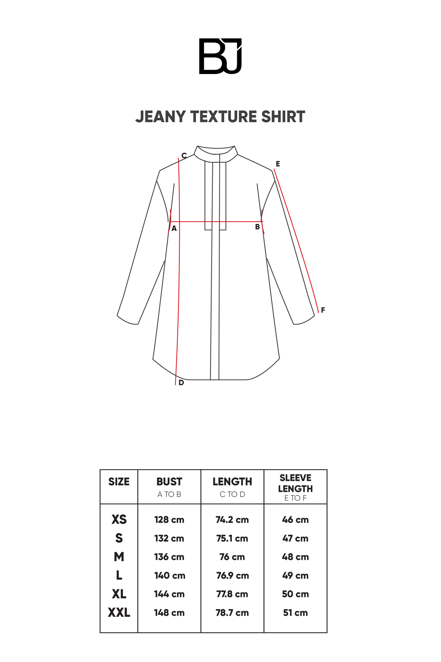 Jeany Texture Shirt - Black