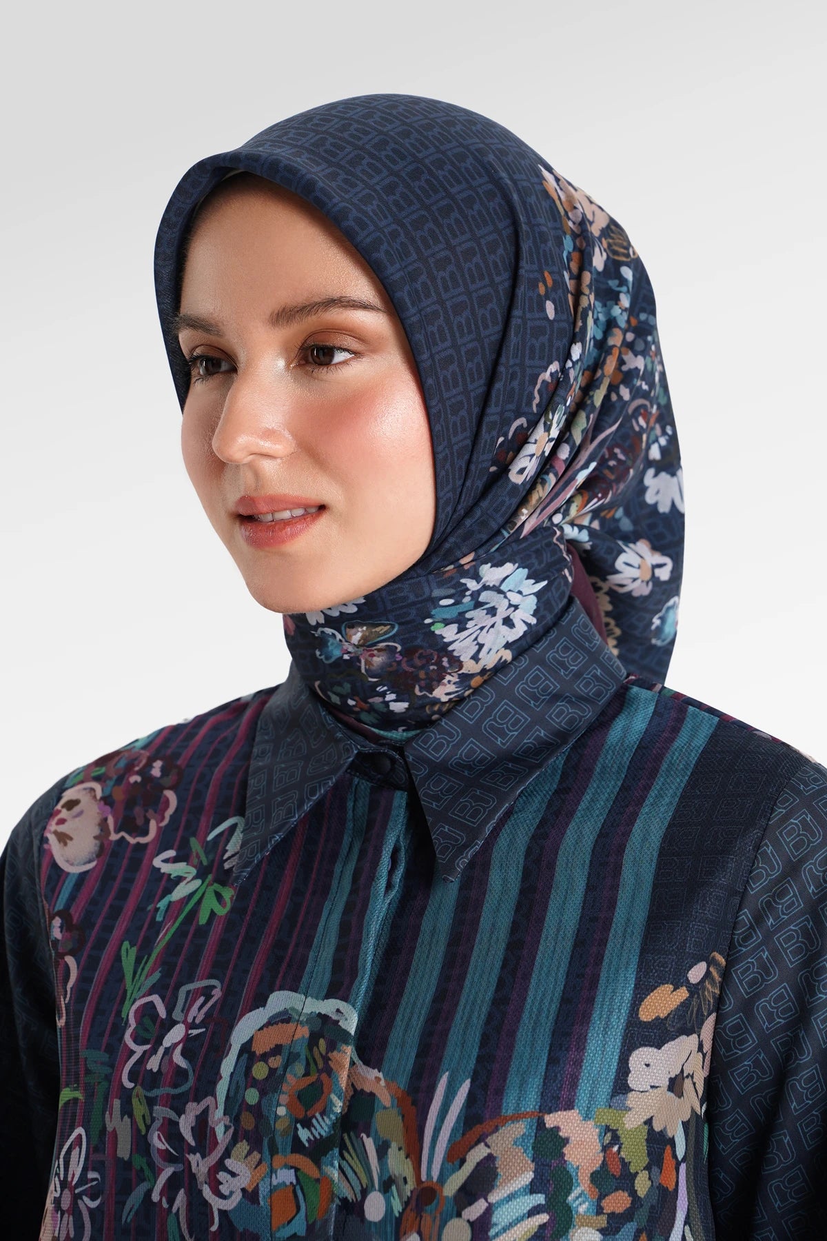 Metanoia Scarf - Blue Morpho