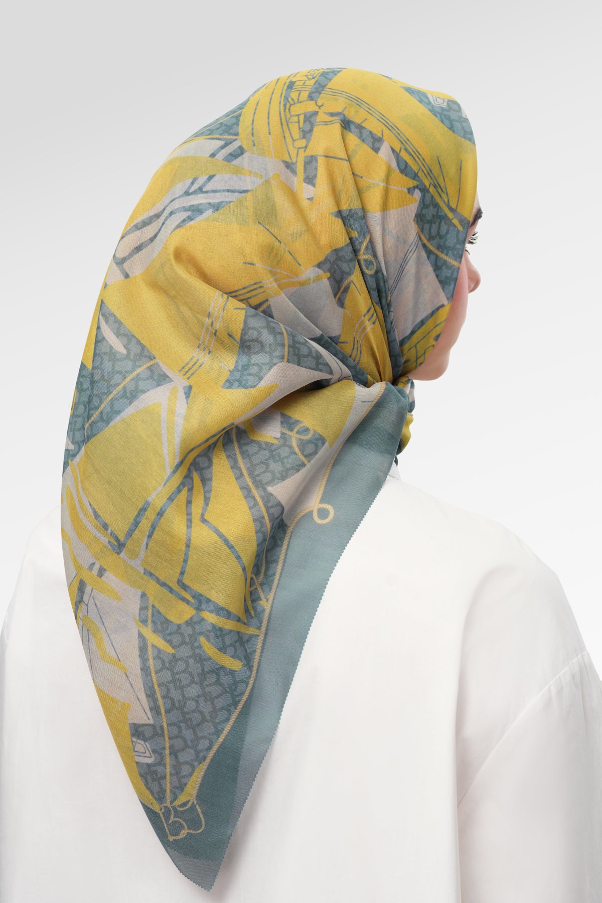 Nauticagram Scarf - Seaweed