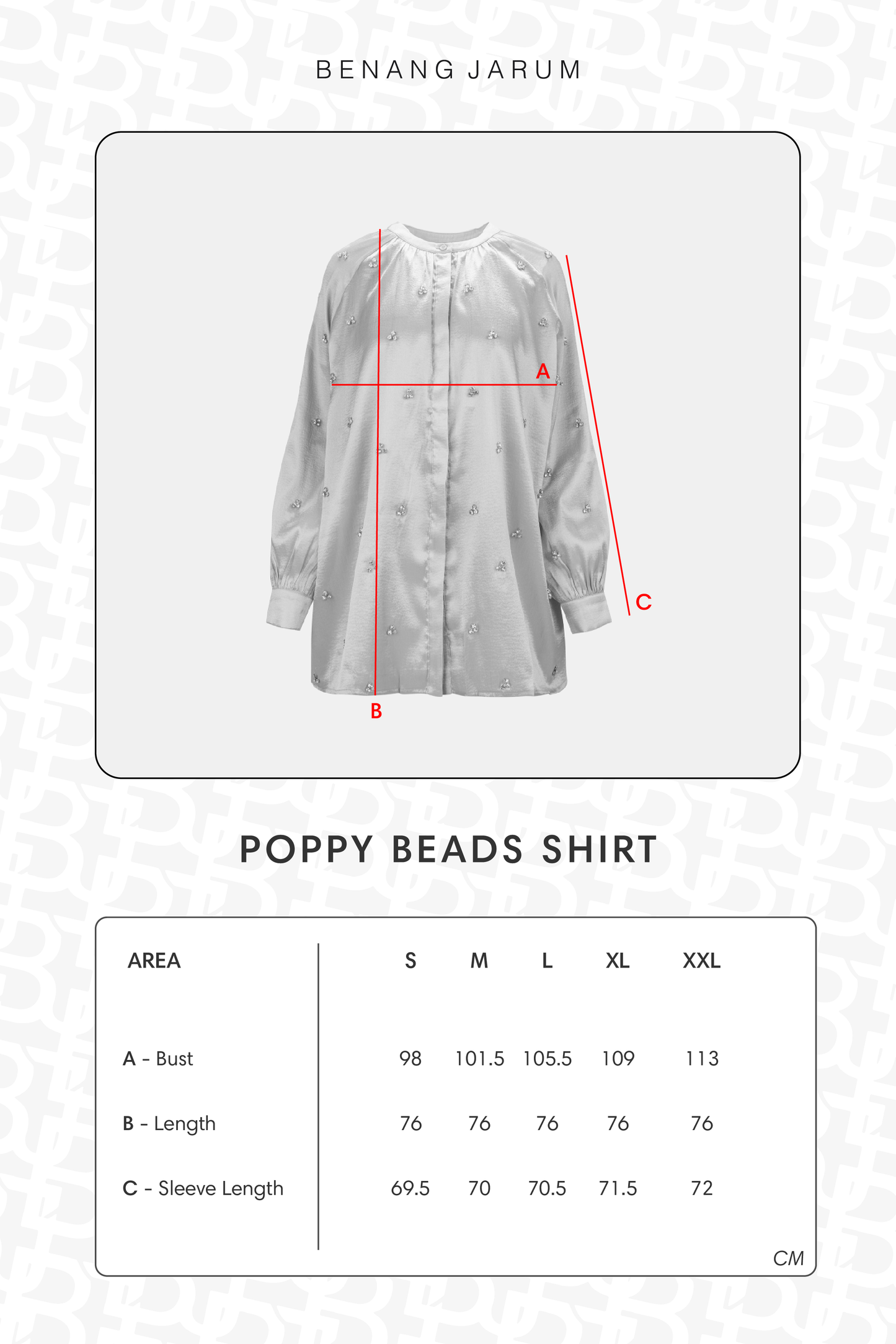 Poppy Beads Shirt - Tan