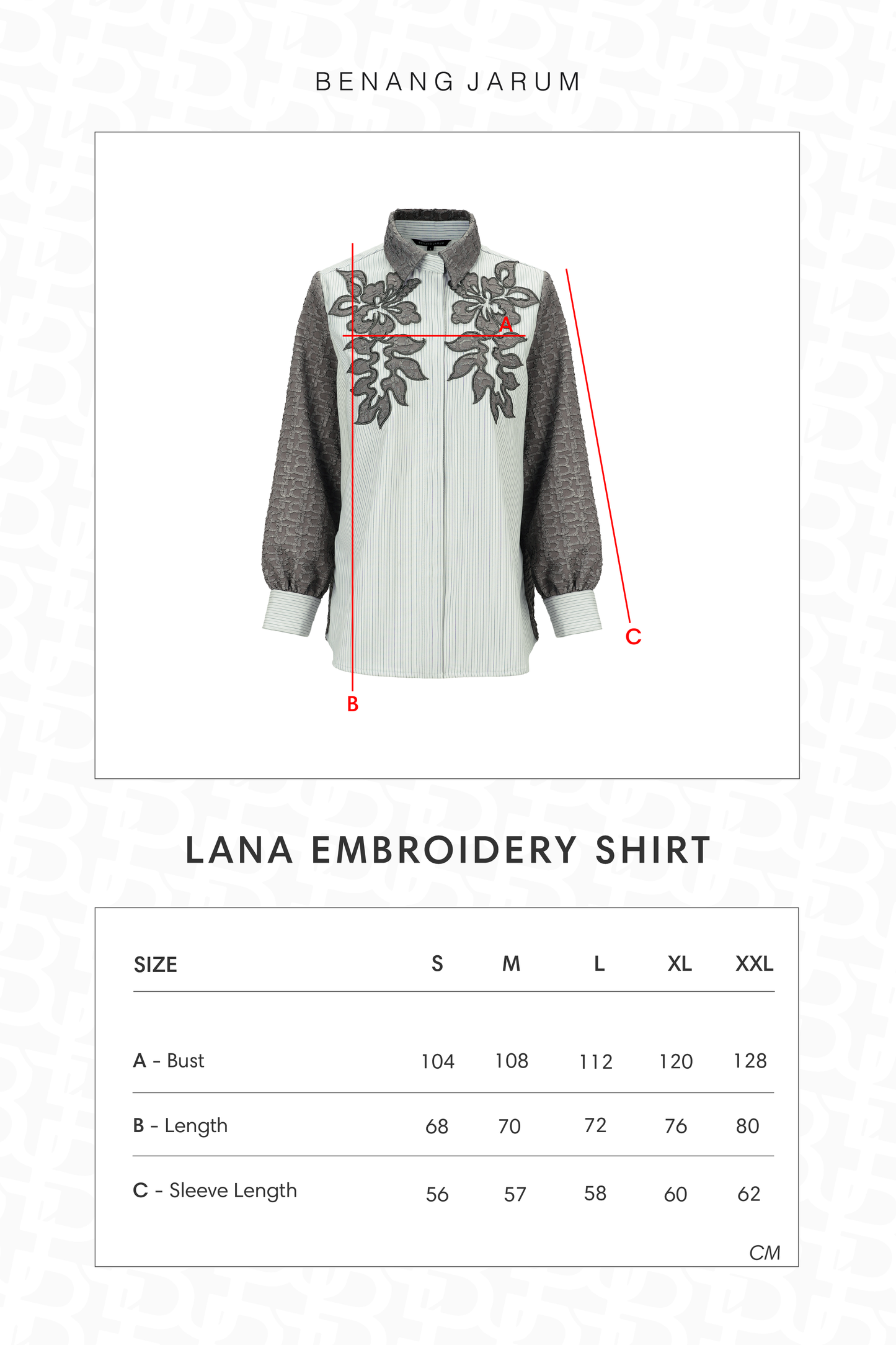 Lana Embroidery Shirt - Mocha Truffle