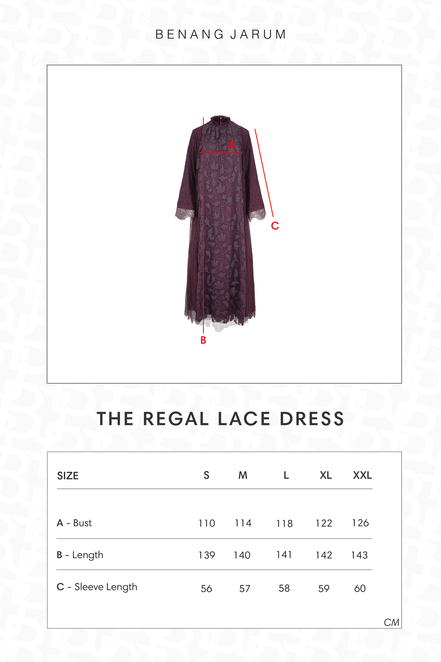The Regal Lace Dress - Burgundy
