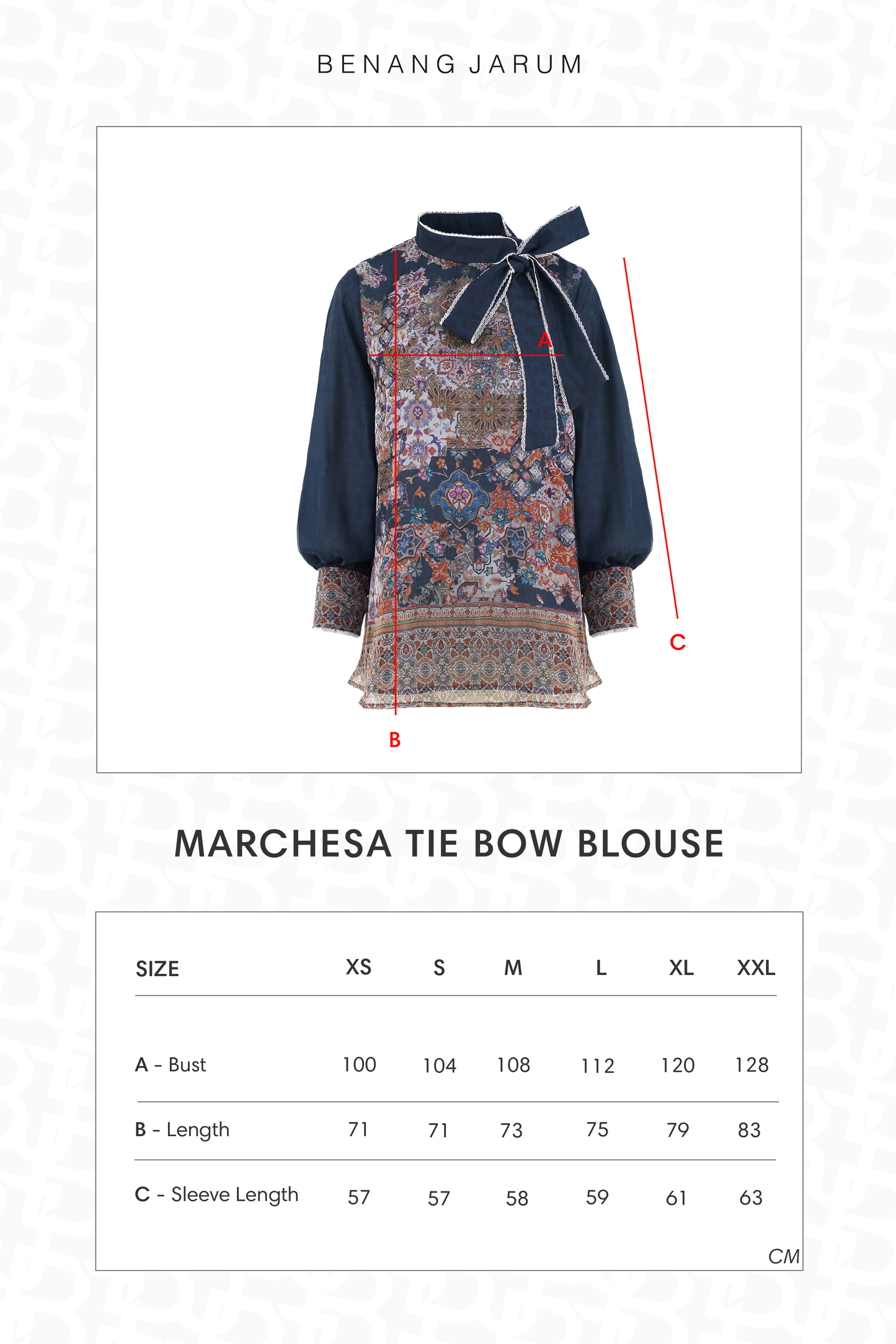 Marchesa Tie Bow Blouse - Majorelle