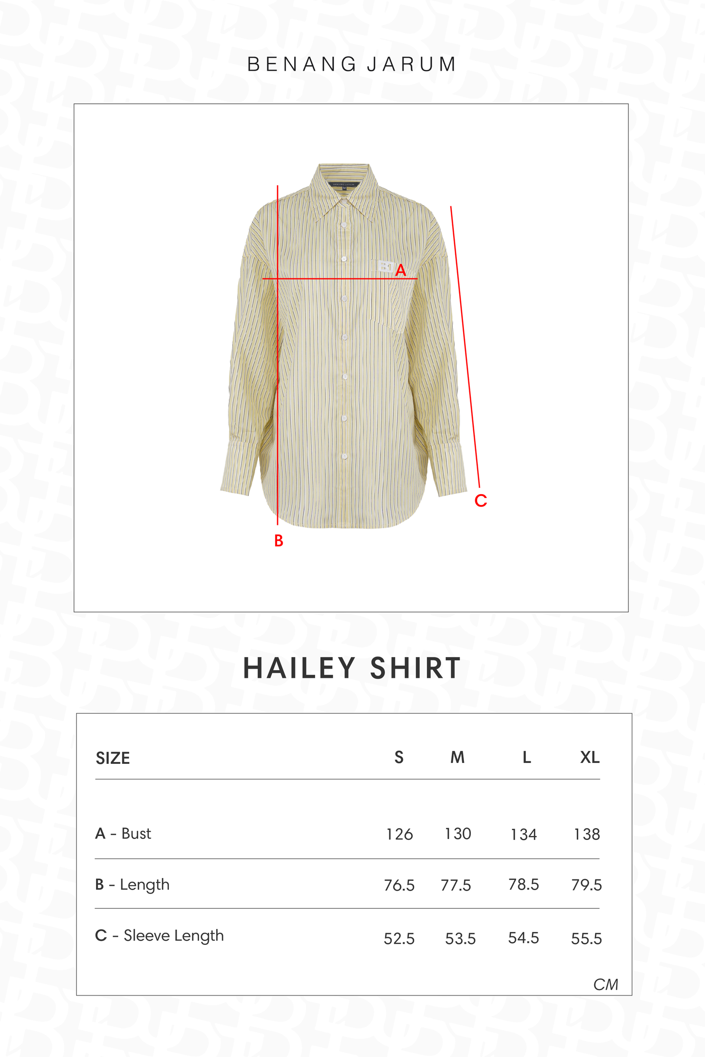 Hailey Shirt - Yellow