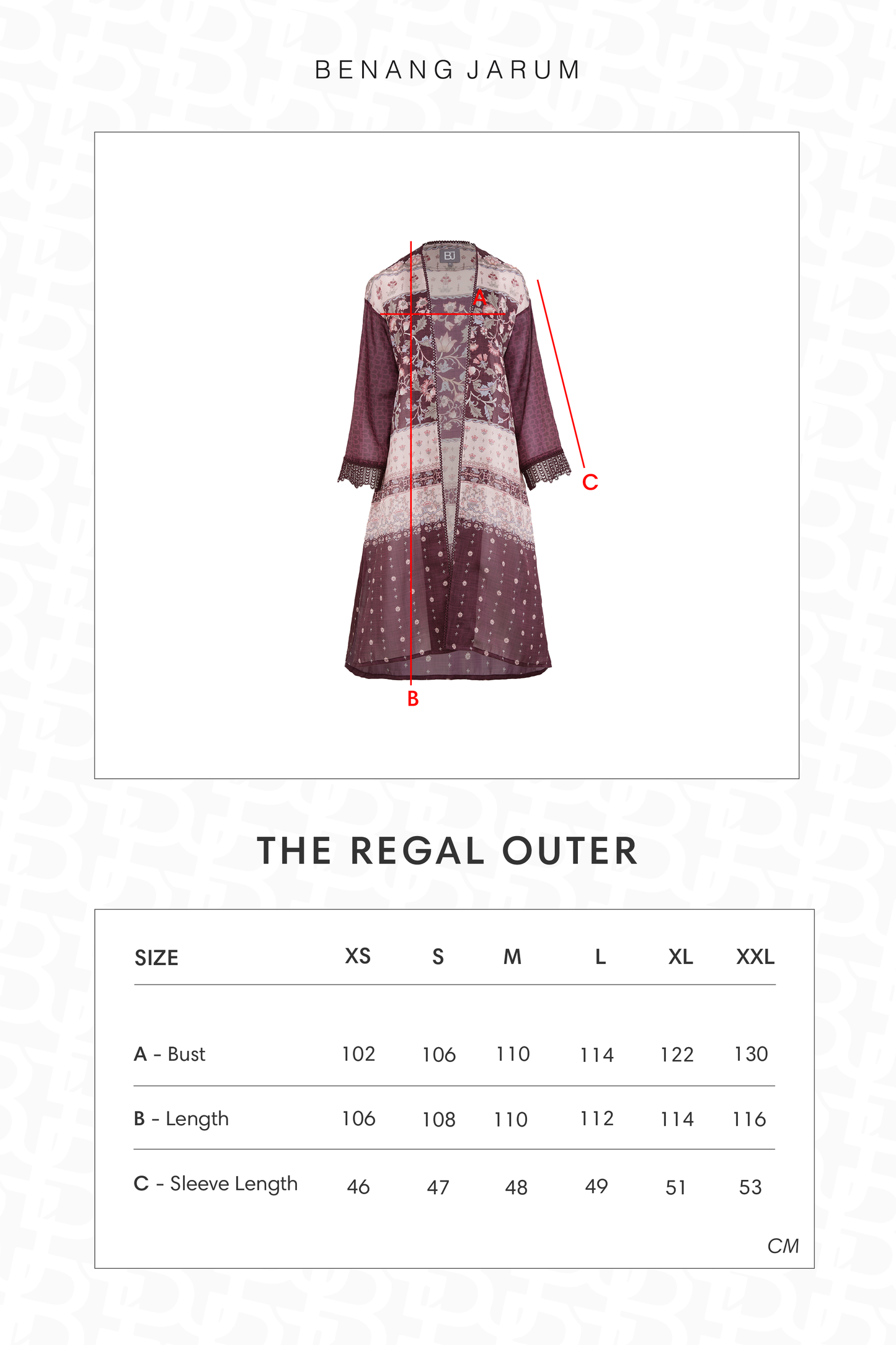 The Regal Outer - Burgundy