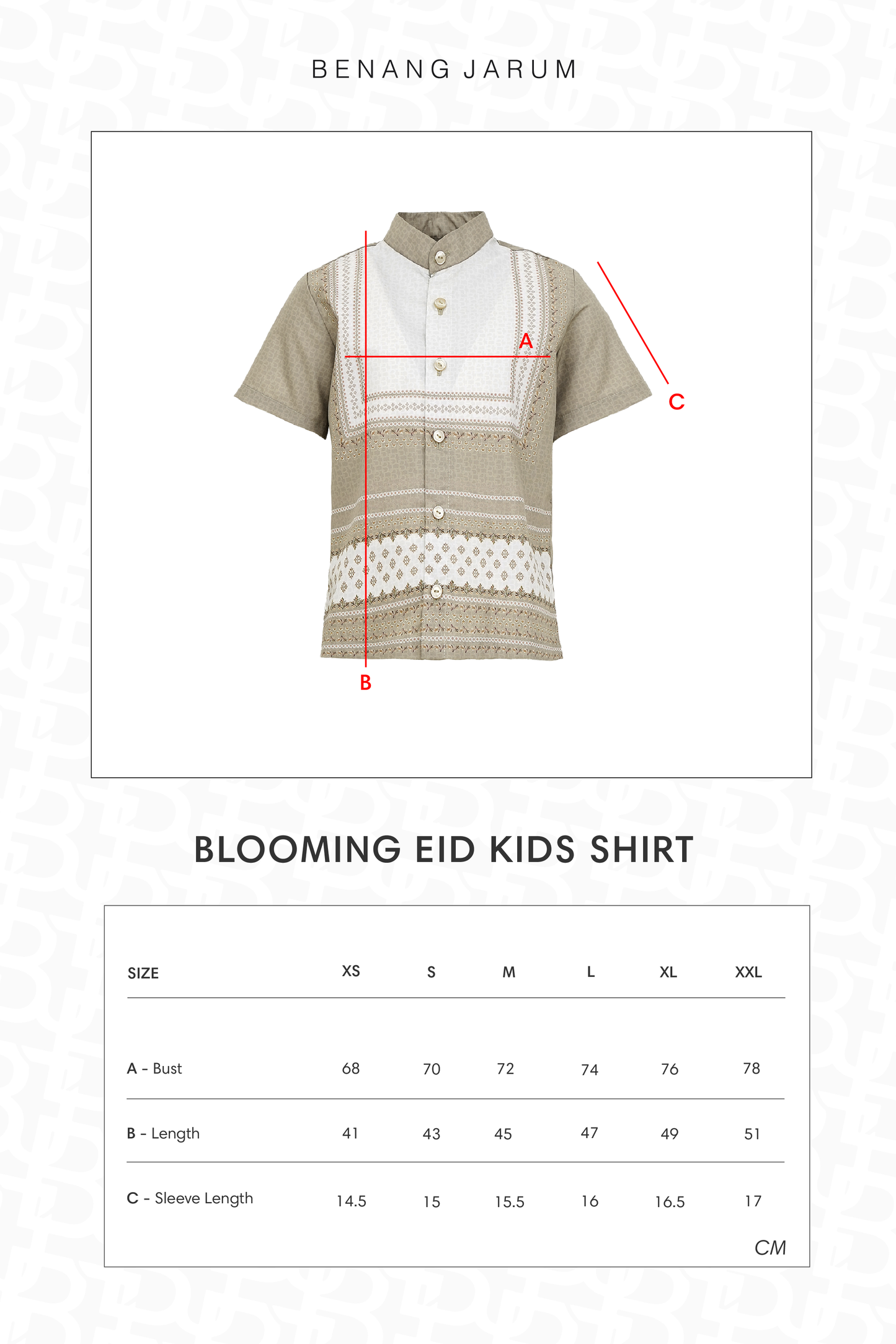 Blooming Eid Kids Shirt - Marigold