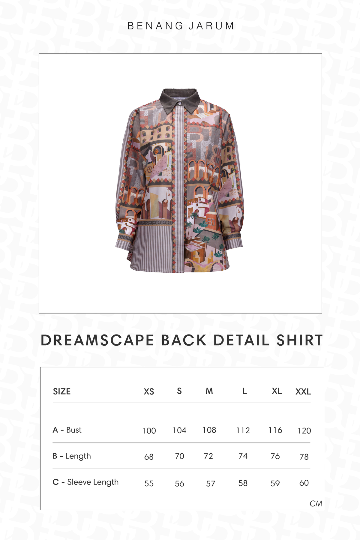 Dreamscape Back Detail Shirt - Como