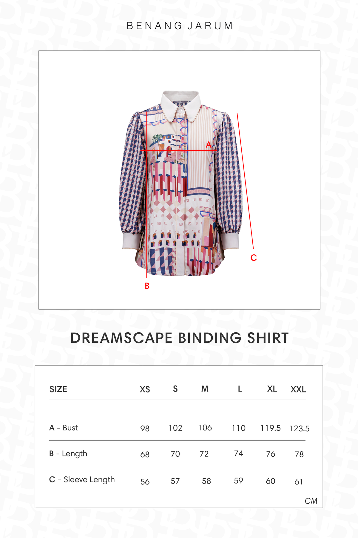 Dreamscape Binding Shirt - Riviera