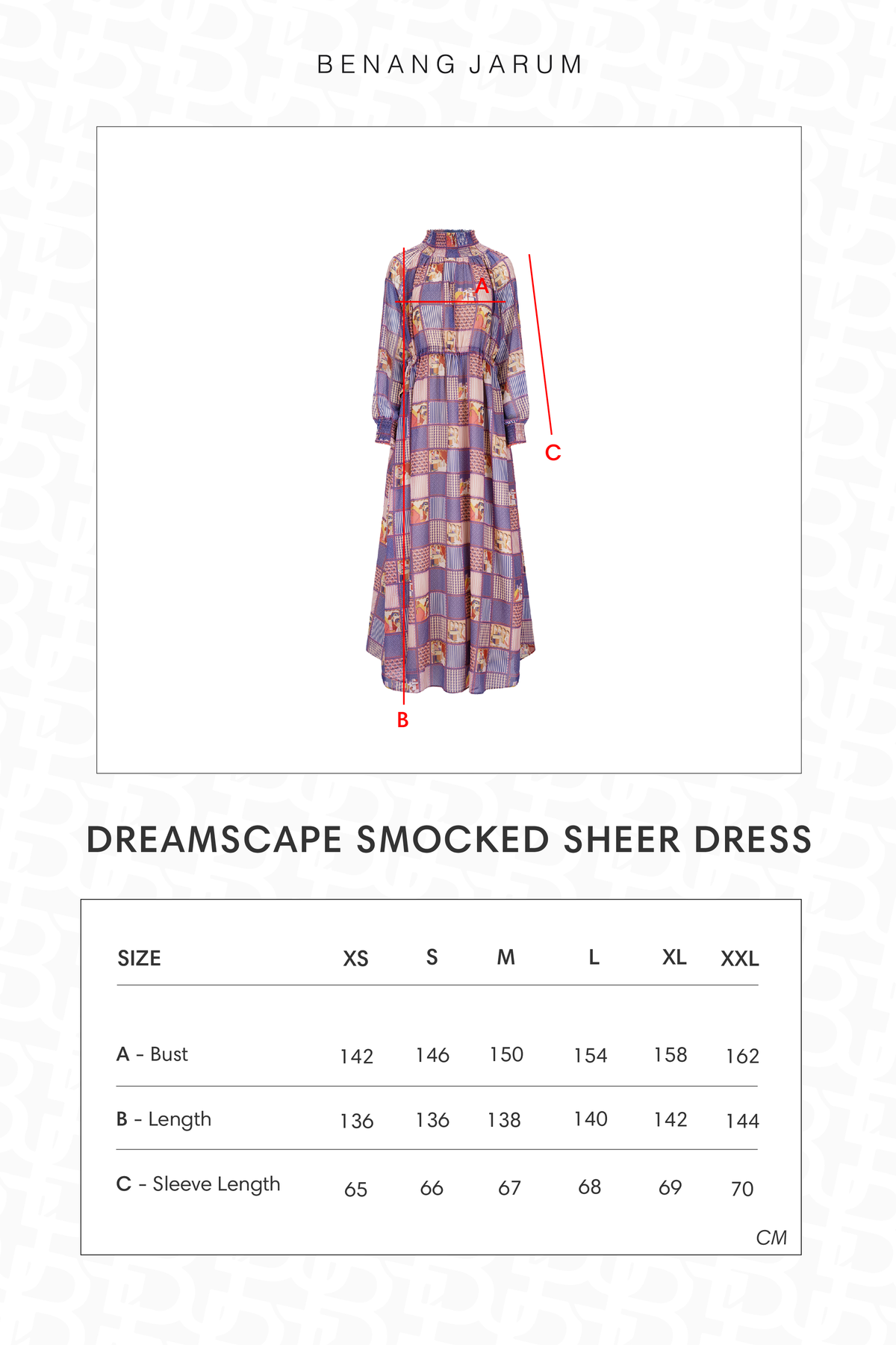 Dreamscape Smocked Sheer Dress - Malibu