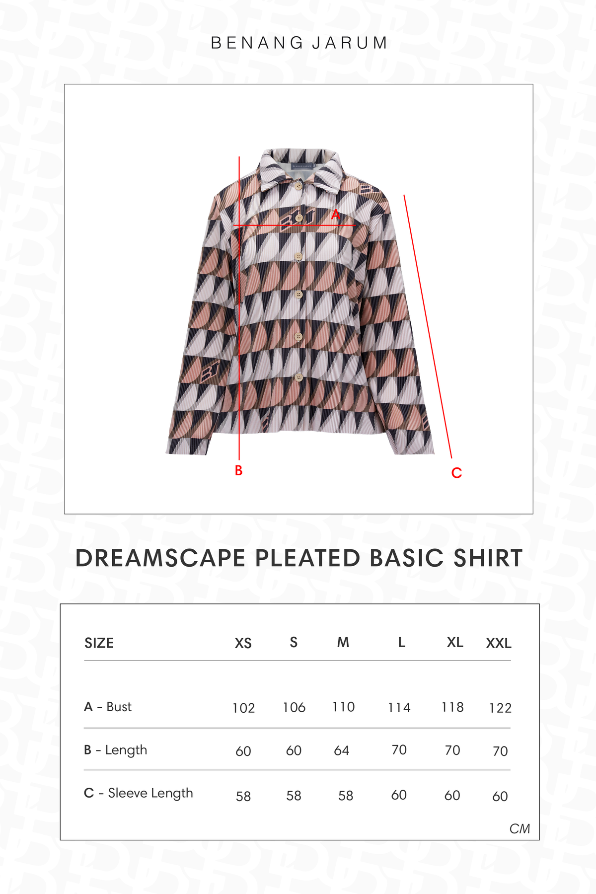 Dreamscape Pleated Basic Shirt - Como