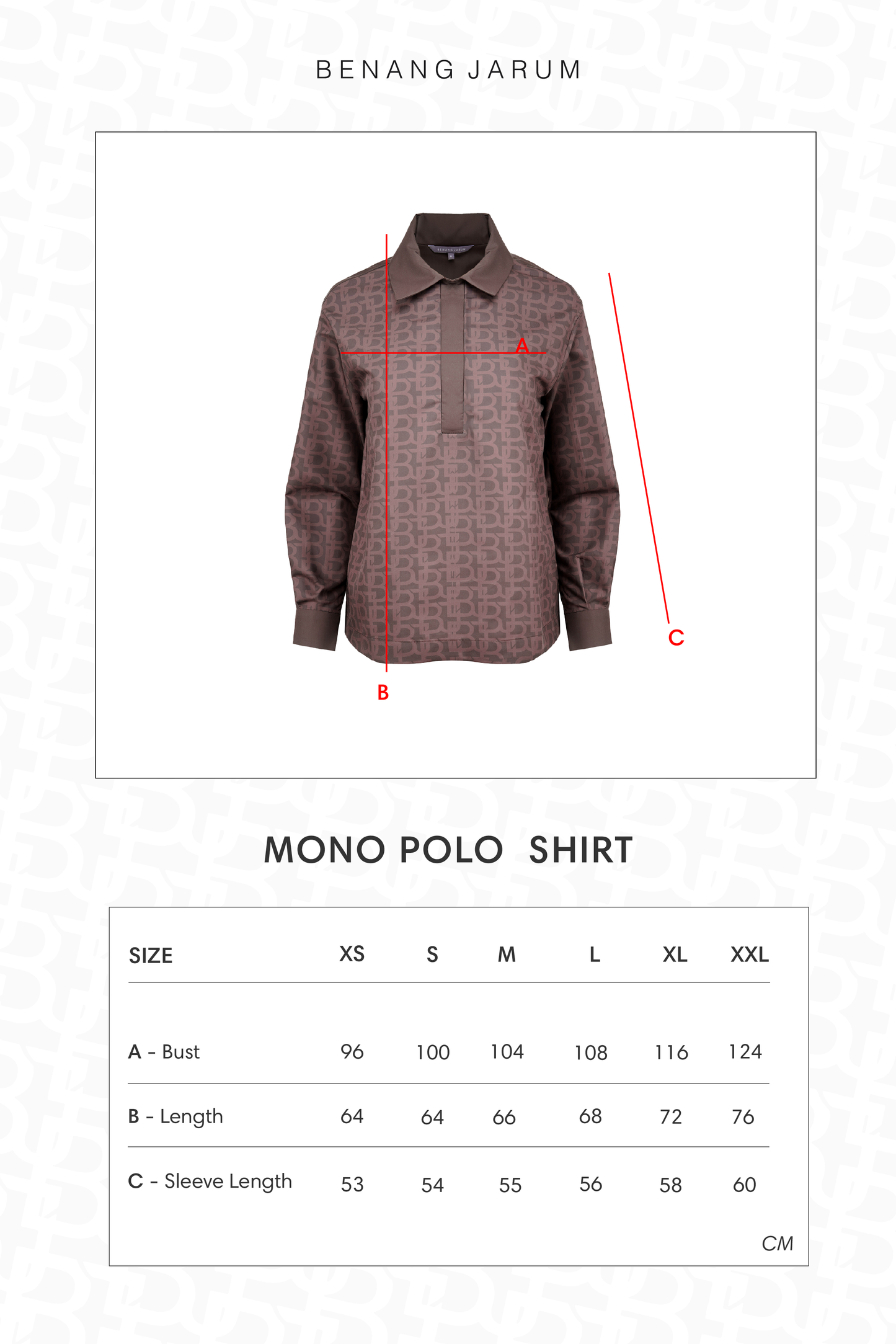 Monogram Polo Shirt - Cocoa