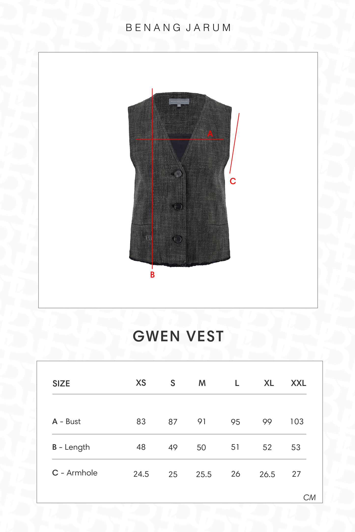 Gwen Vest - Dark Grey