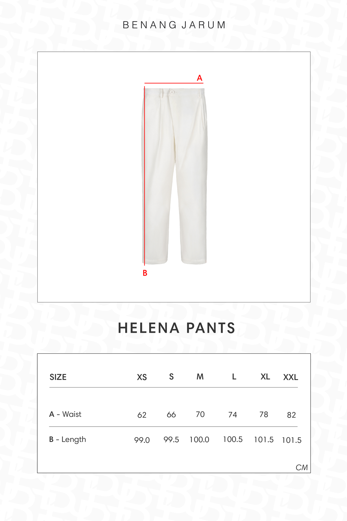 Helena Pants - White