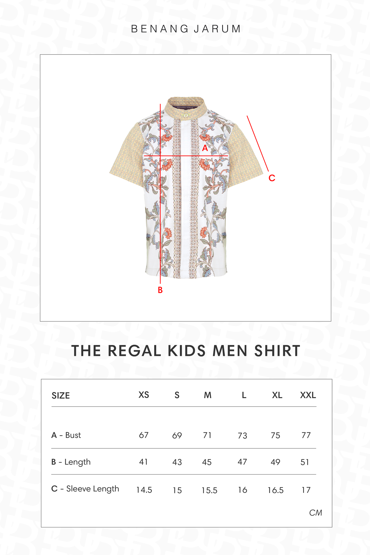 The Regal Kids Men Shirt - Sungold