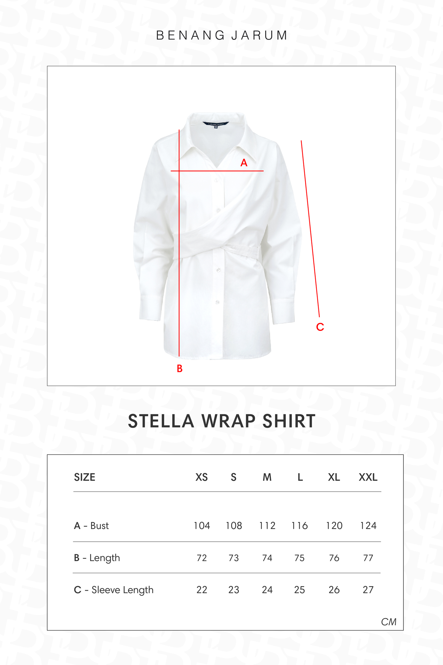 Stella Wrap Shirt - White