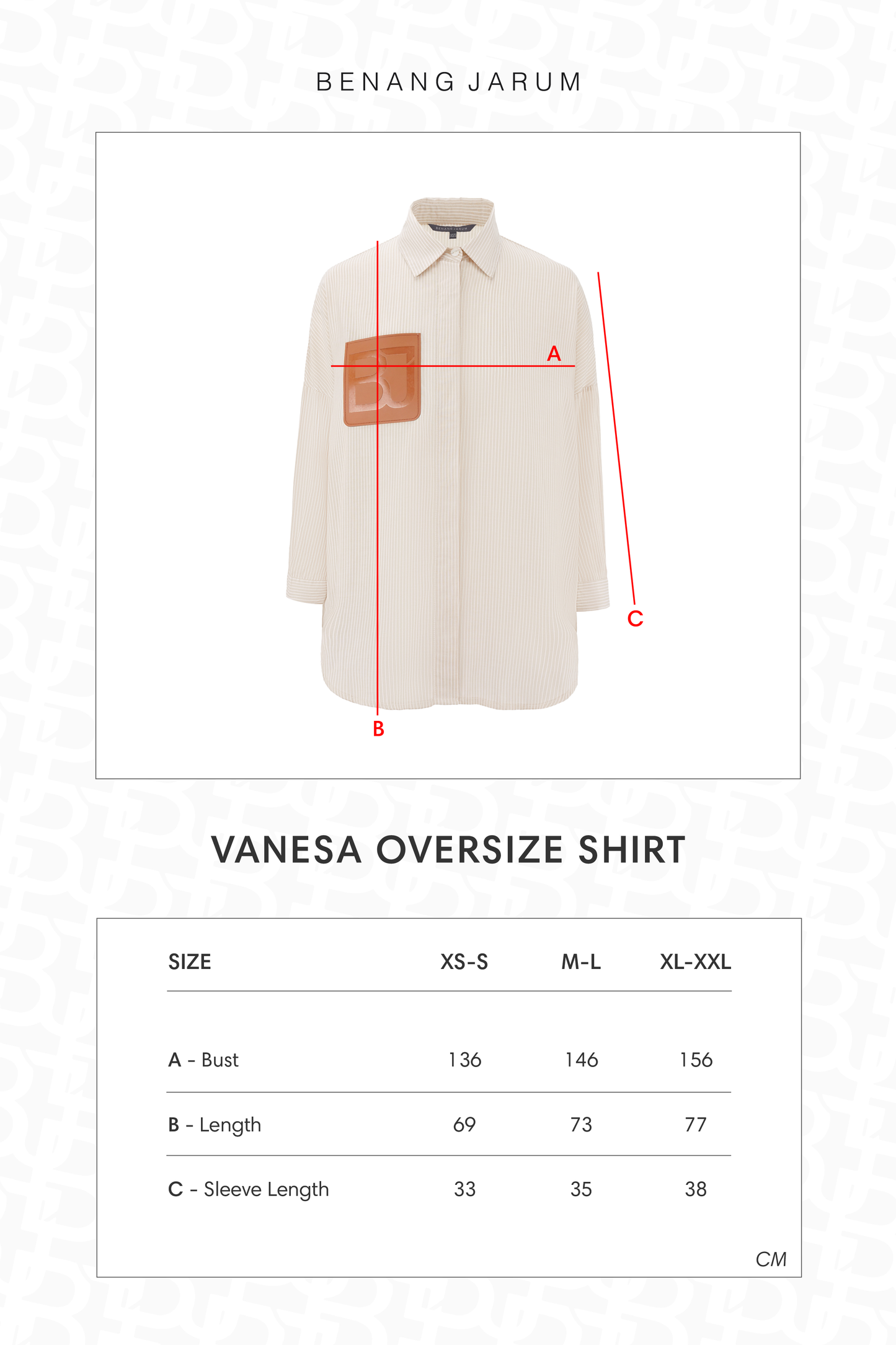 Vanesa Oversize Shirt - Cream