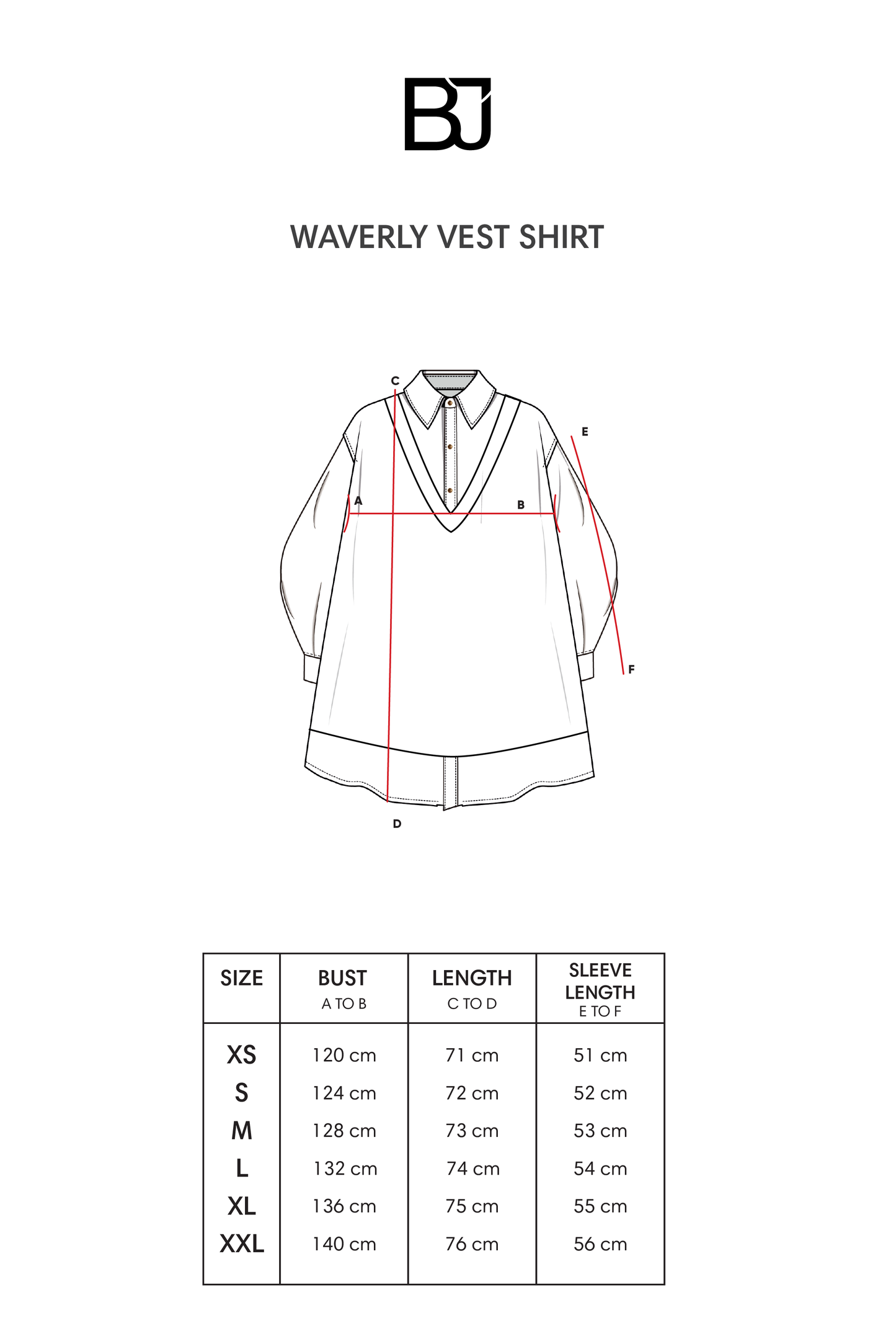 Waverly Vest Shirt - Black