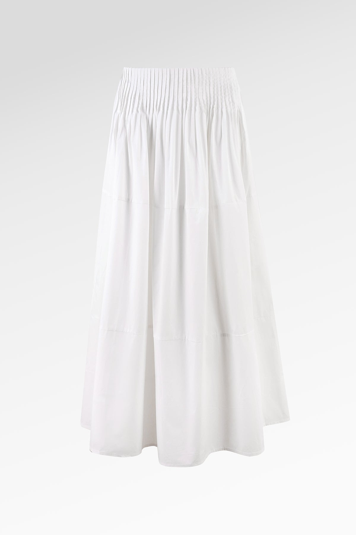Zalia Waist Skirt - White – Benang Jarum