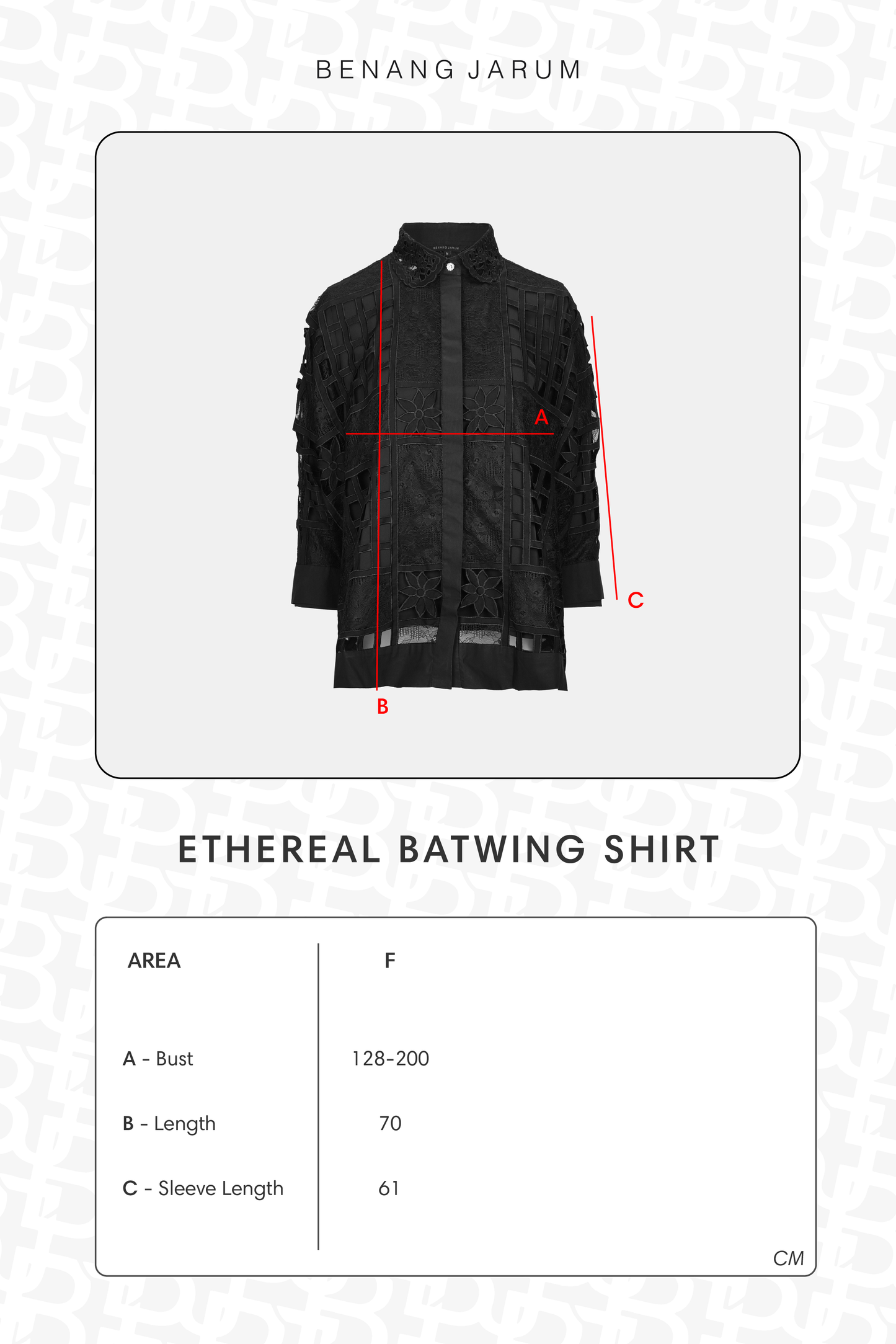 Ethereal Batwing Shirt - Black